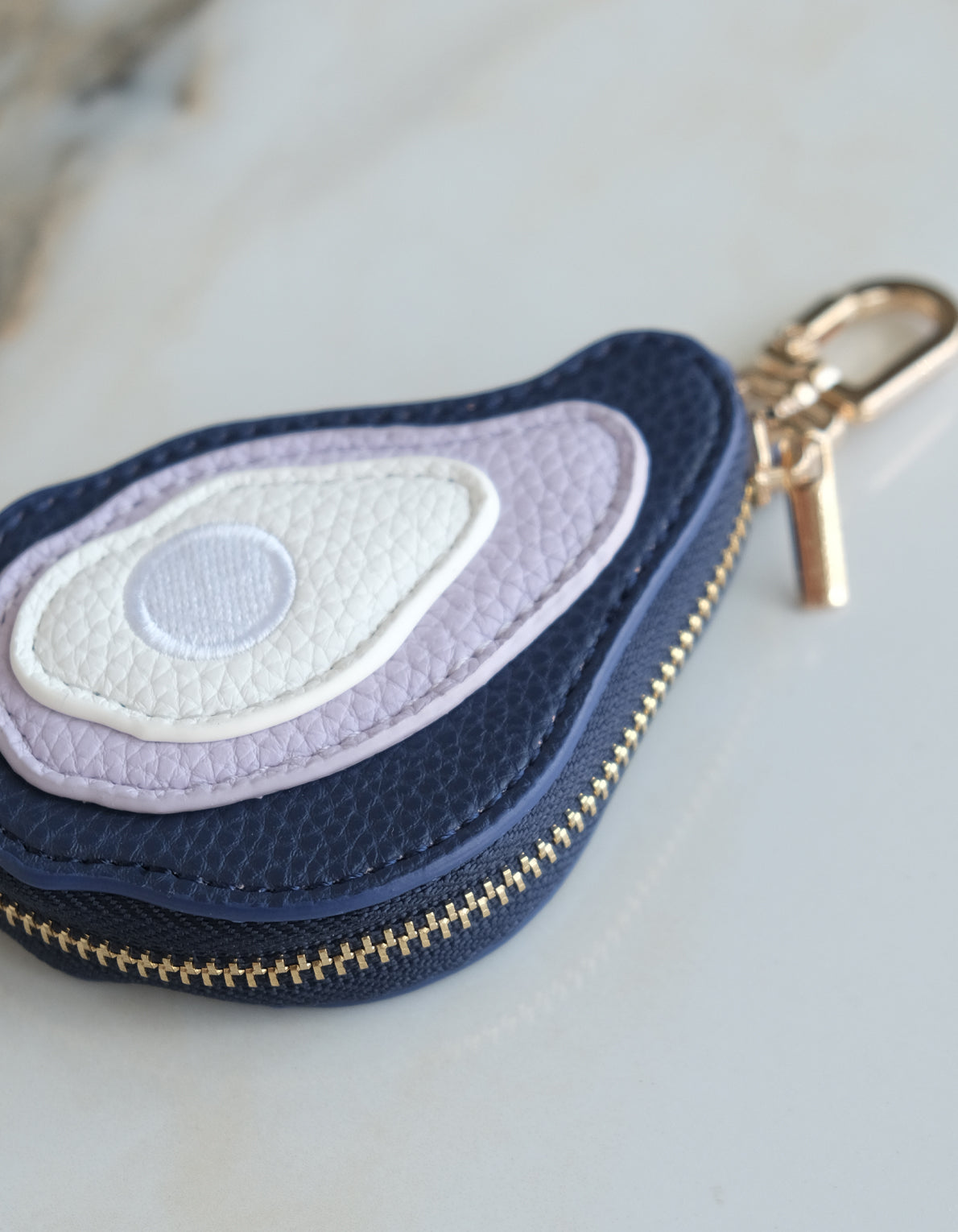 Coin Pouch Bag Charm | Oyster