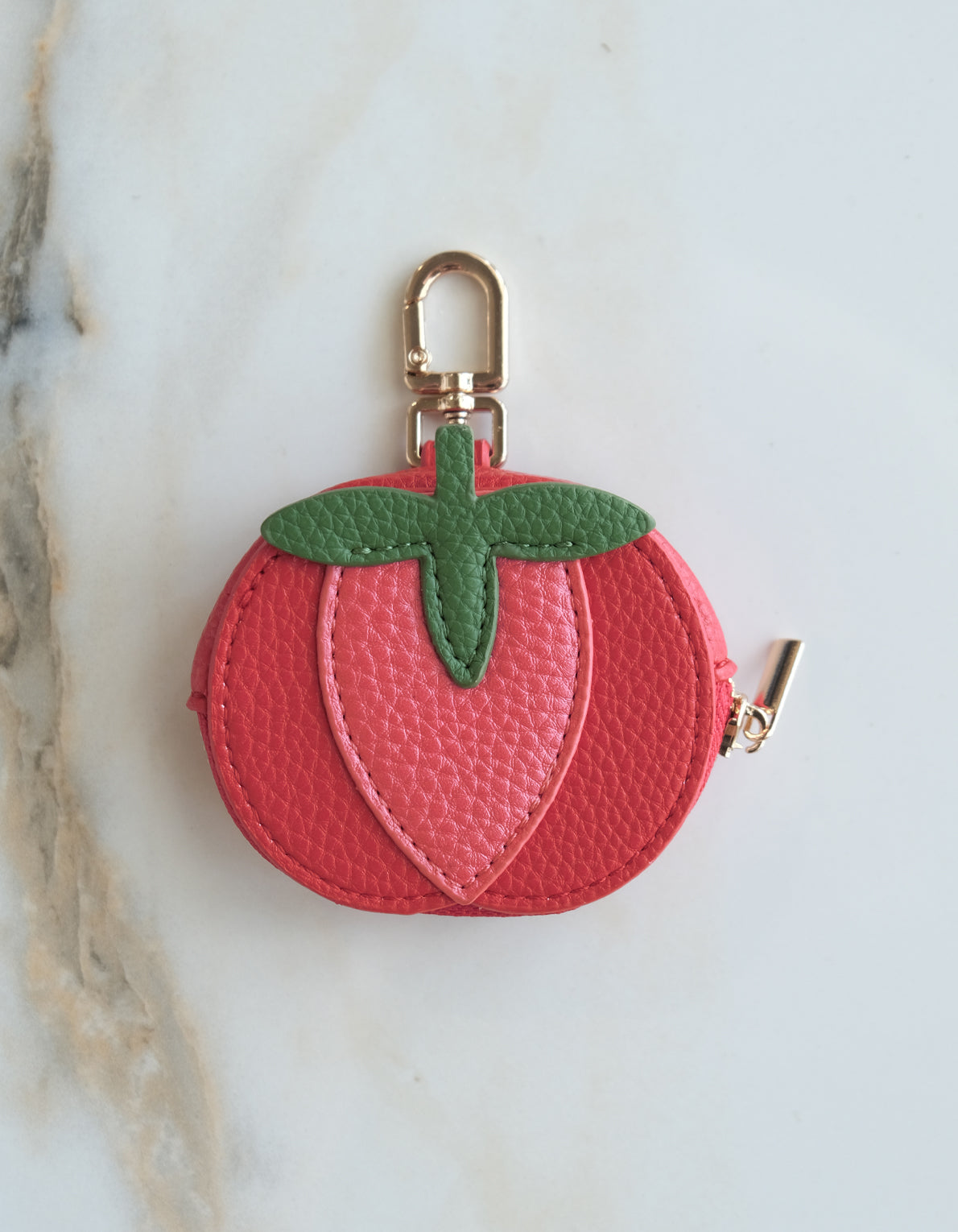 Coin Pouch Bag Charm | Tomato