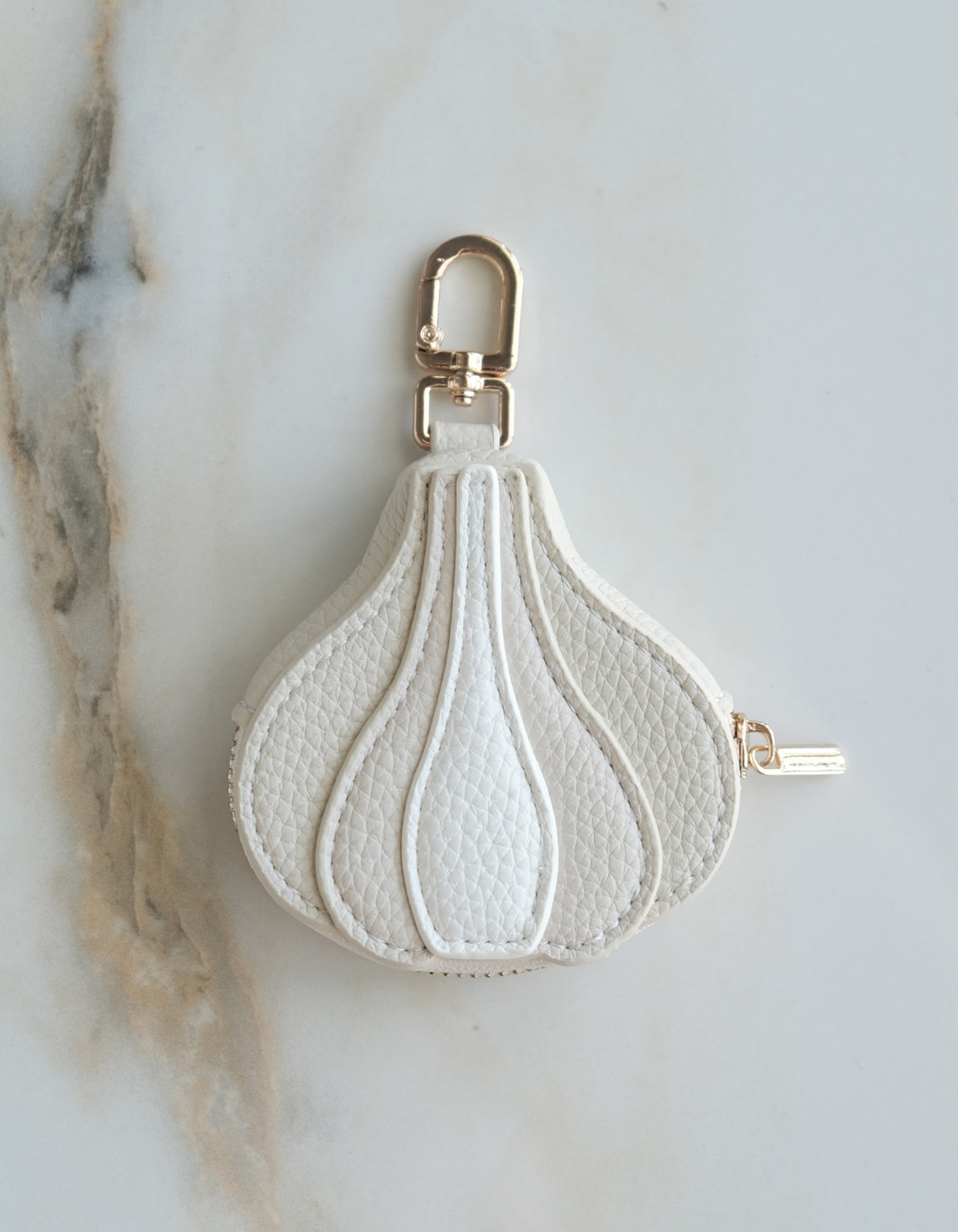 Coin Pouch Bag Charm | Garlic