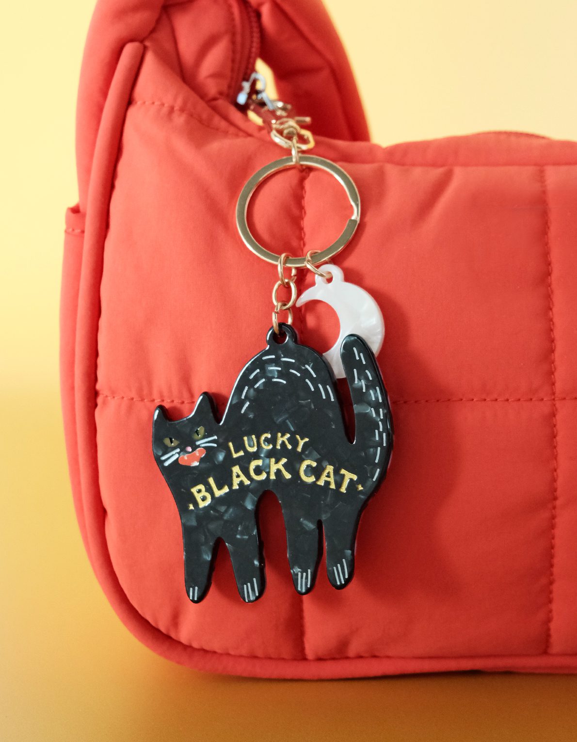 Lucky Bag Charm | Black Cat