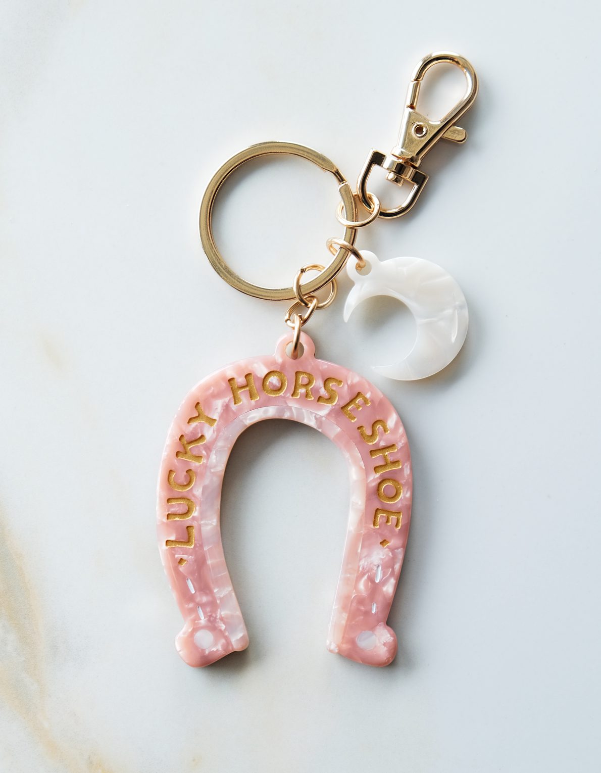 Lucky Bag Charm | Horseshoe