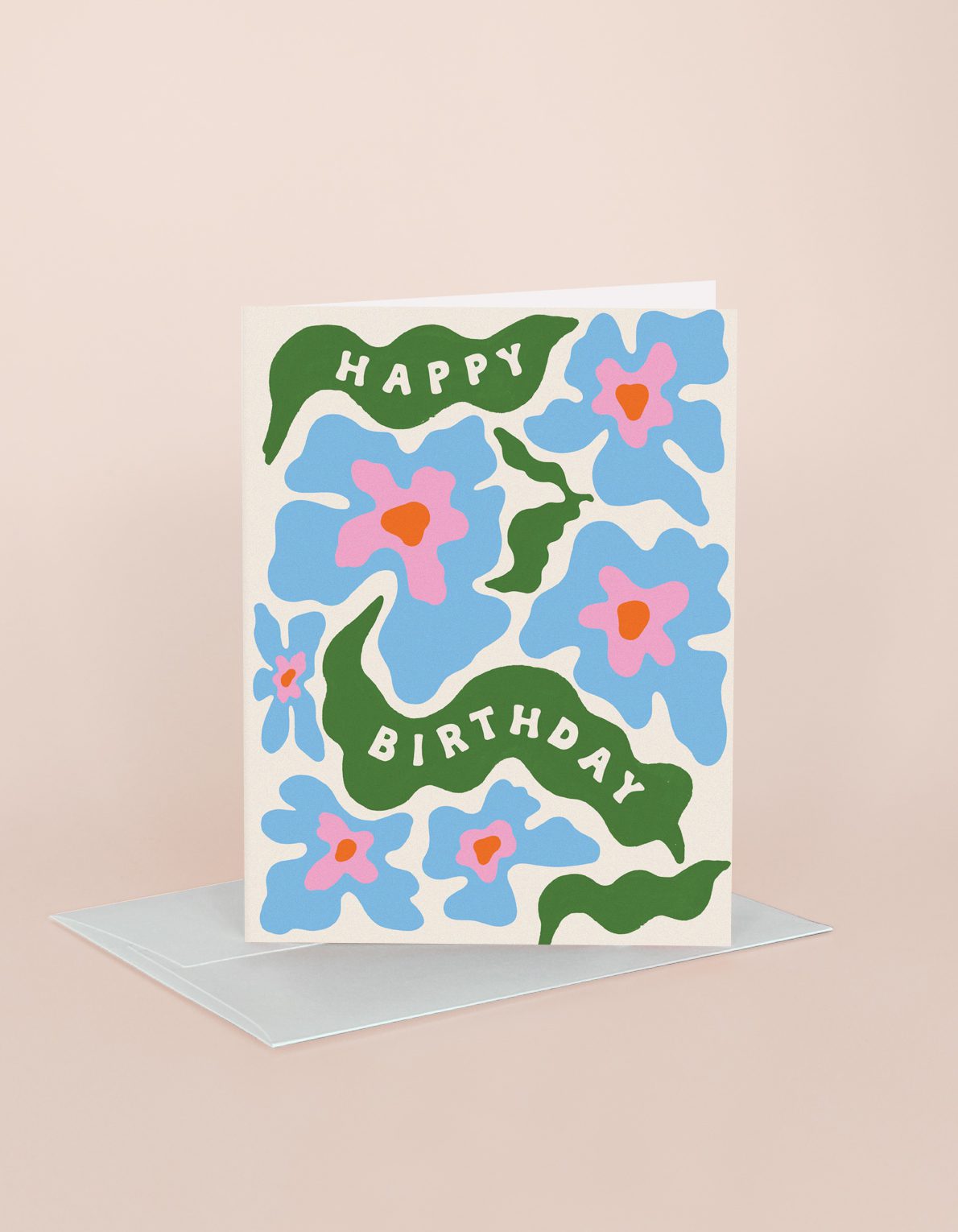 Birthday Greeting Card | Trippy Daisies Birthday