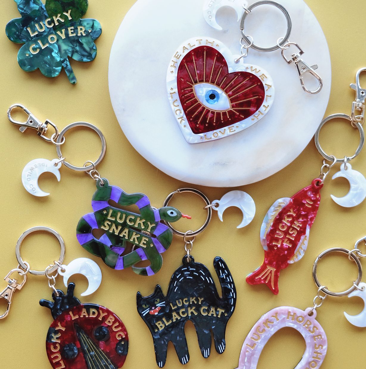 Lucky Bag Charm | Horseshoe