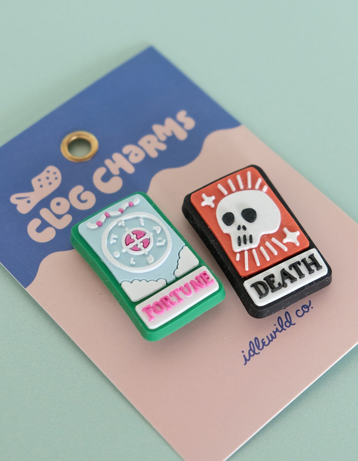 Clog Charms | Death & Fortune Tarot