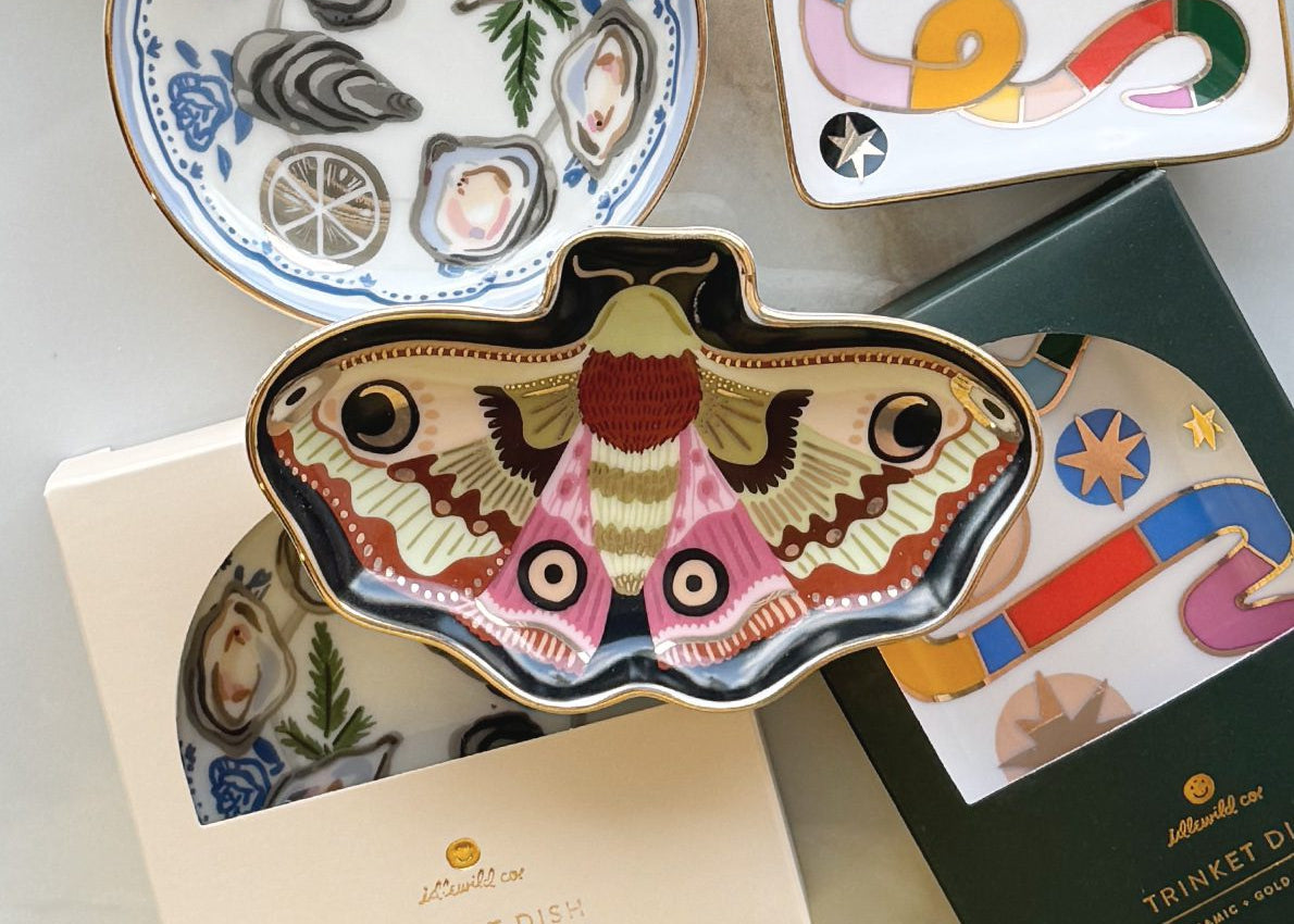Porcelain Trinket Dish | Oysters