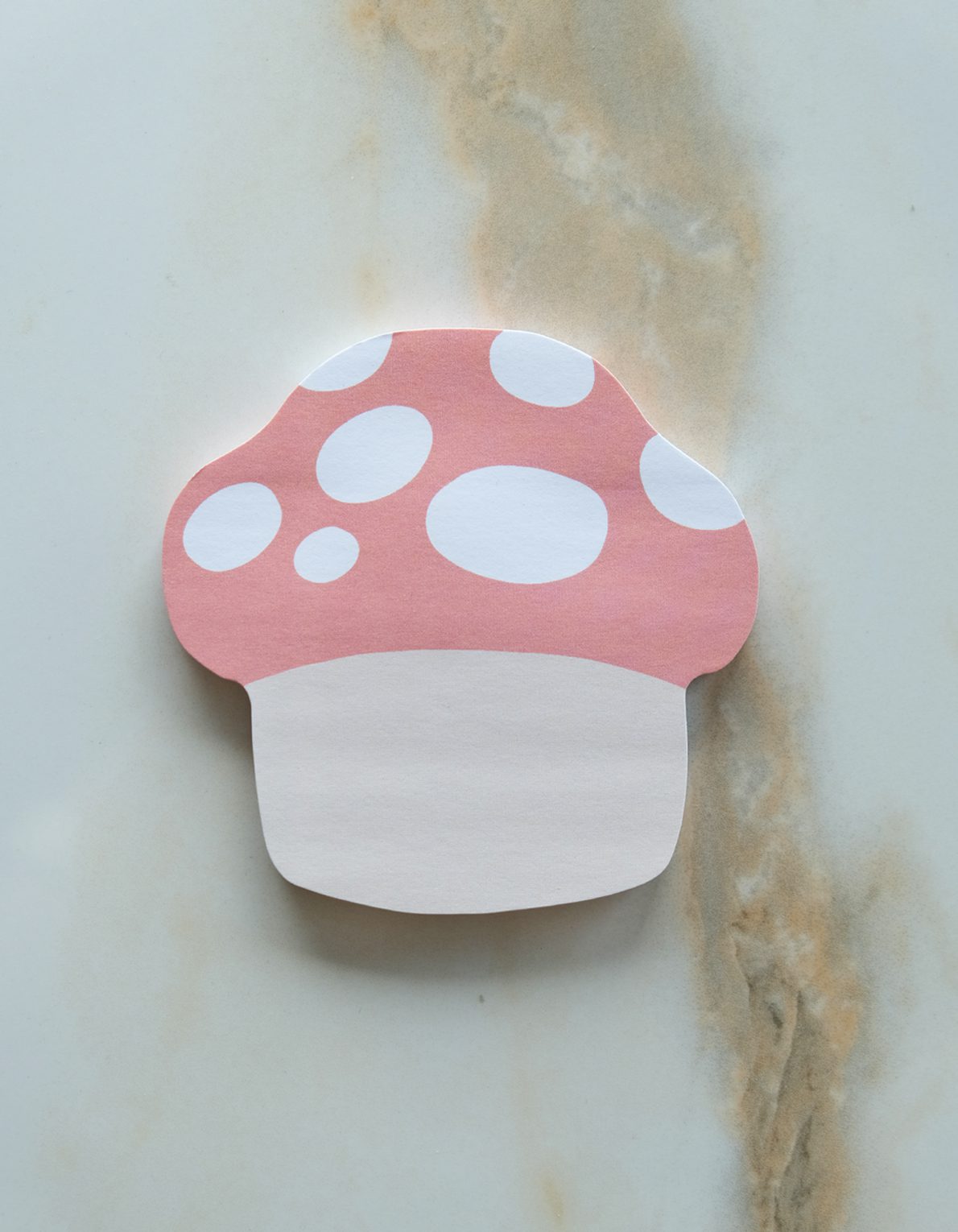 Die-Cut Sticky Note Pad | Mushroom