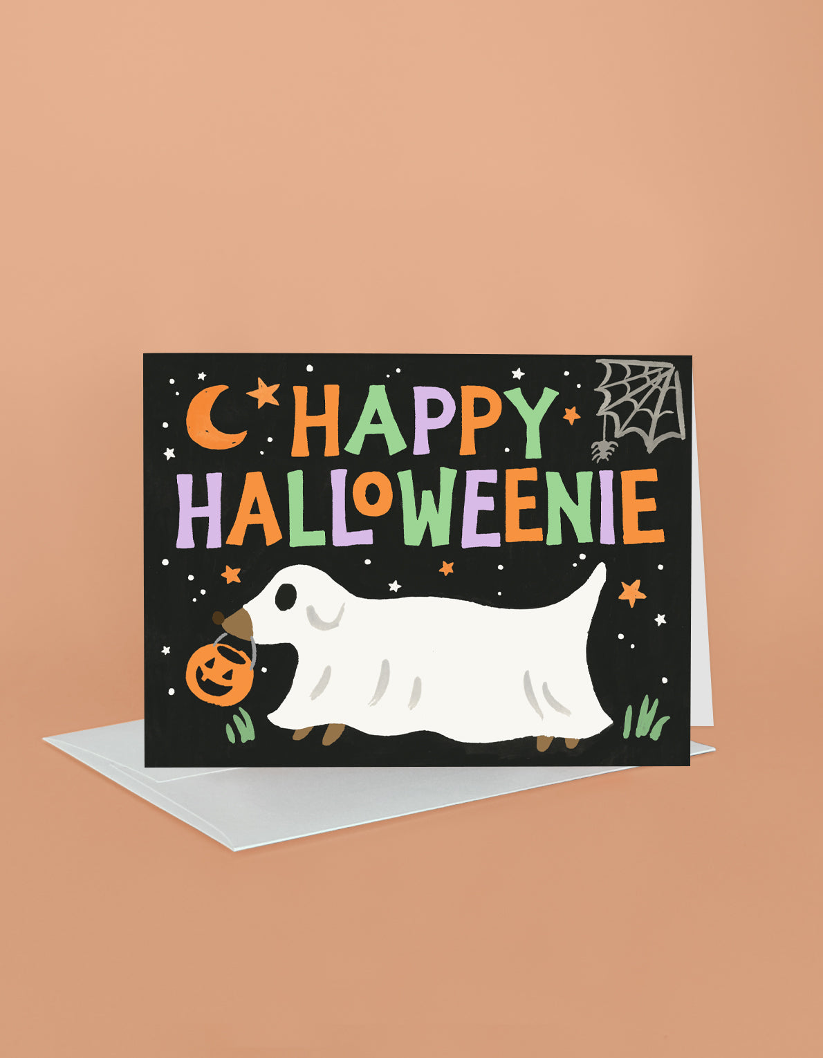 Halloween Greeting Card | Happy Halloweenie