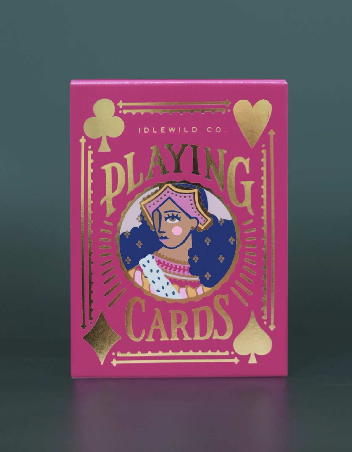 Neon Royals Playing Cards