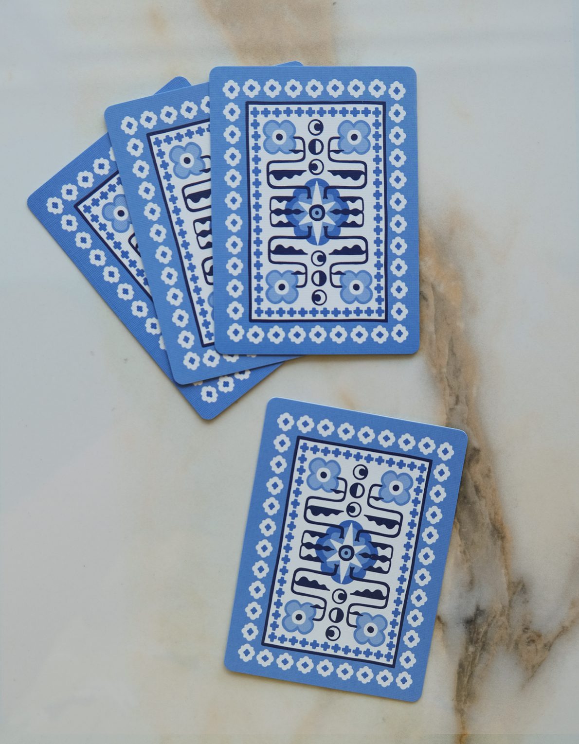 Neon Royals Playing Cards