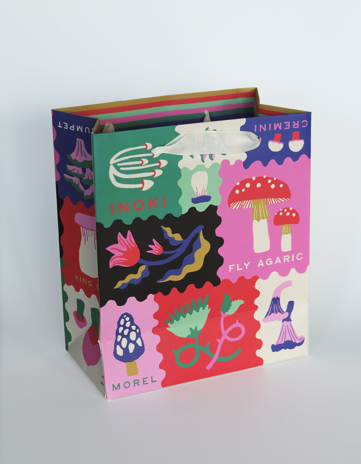 Gift Bag | Patchwork Mushroom