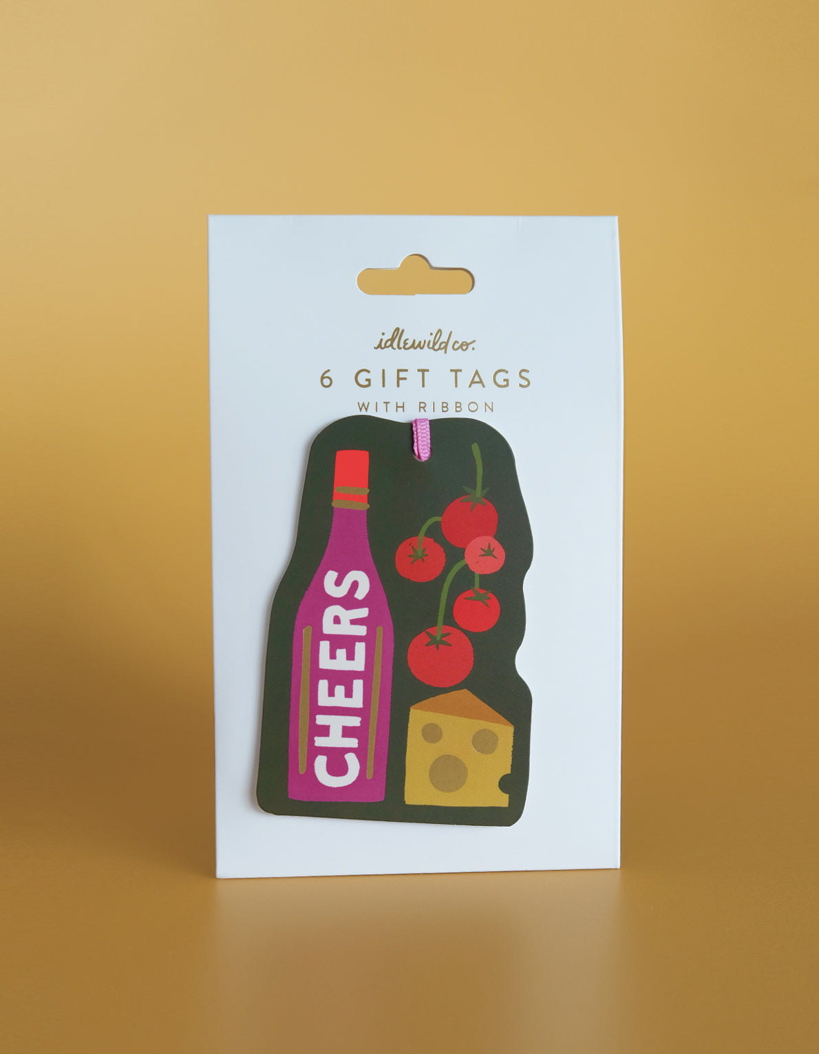 Die-Cut Gift Tag | Cheers