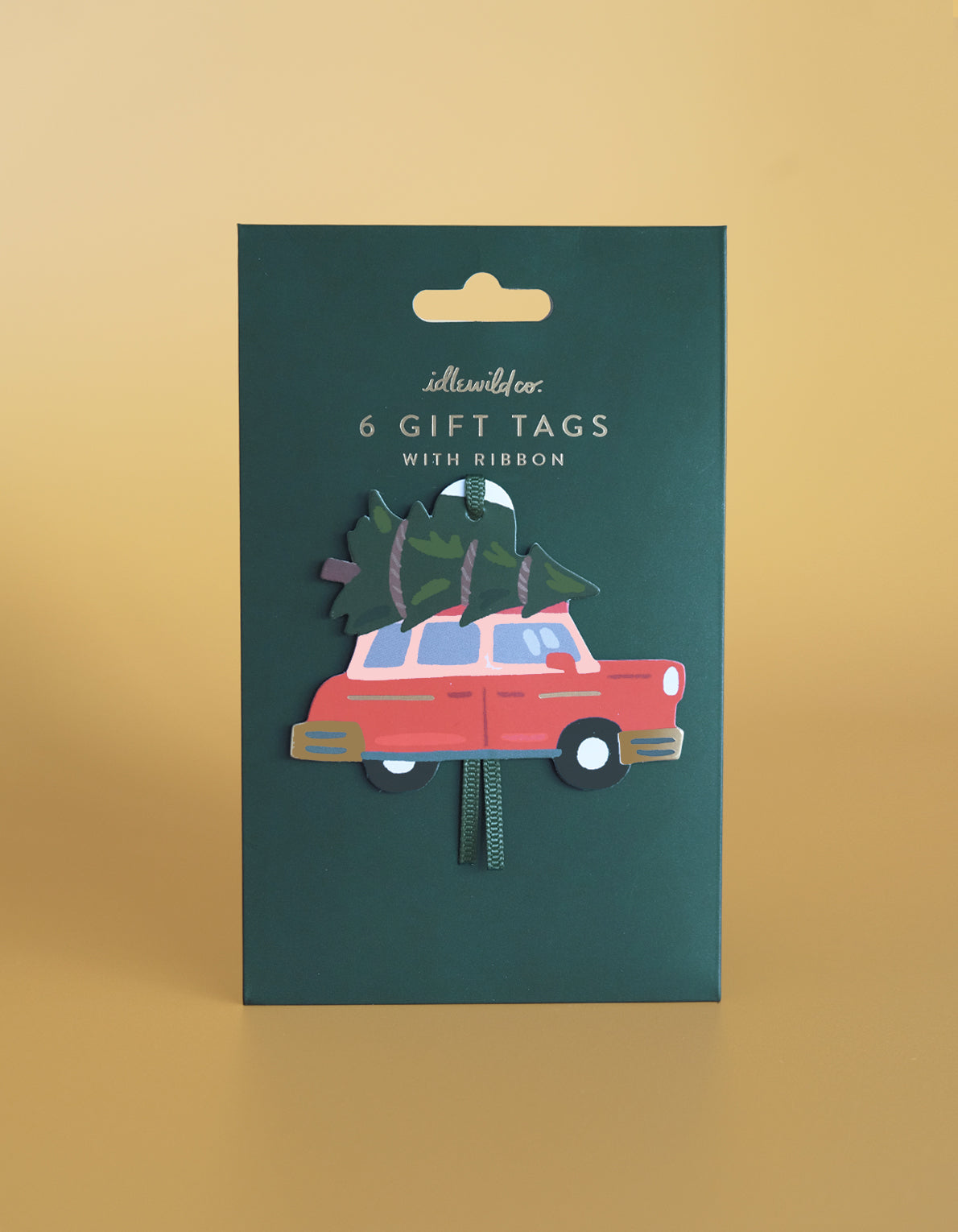 Die-Cut Gift Tag | Christmas Tree Toters