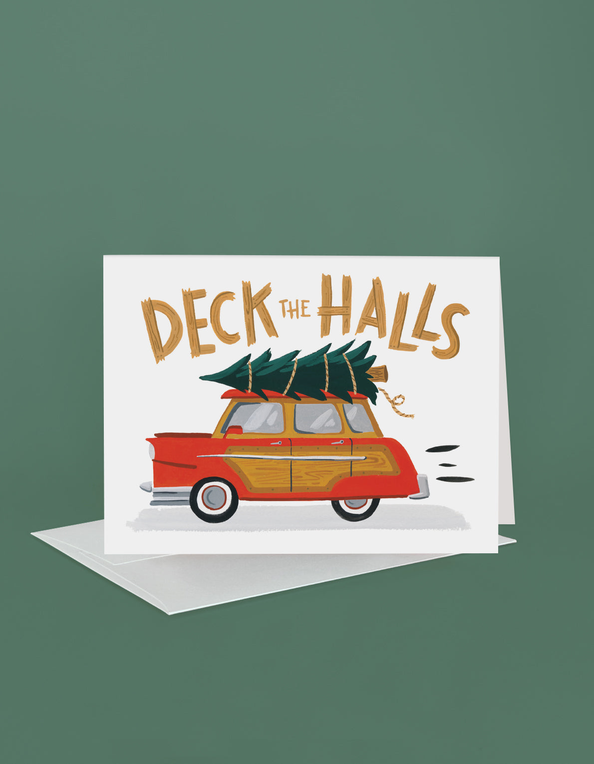 Christmas Greeting Card | Tree Toters