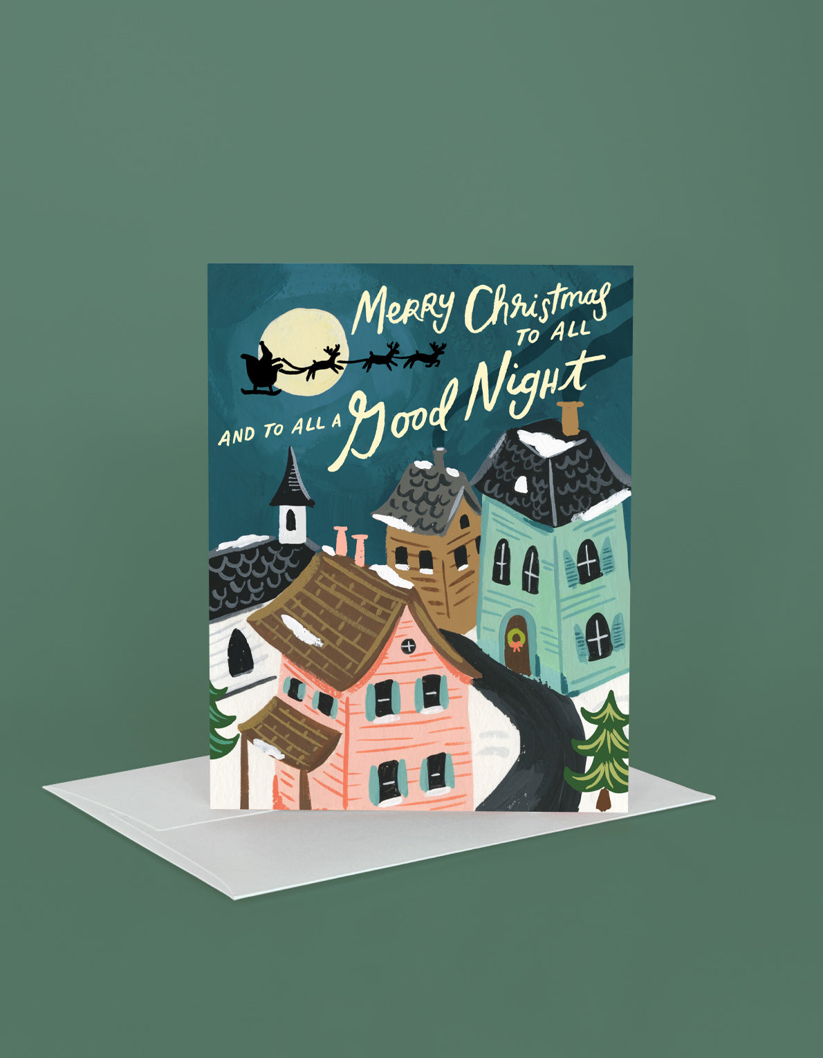 Christmas Greeting Card | Night Before Christmas