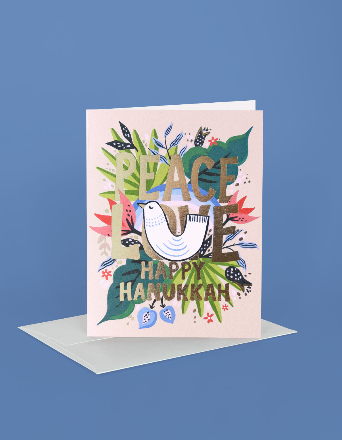 Hanukkah Greeting Card | Peace Hanukkah