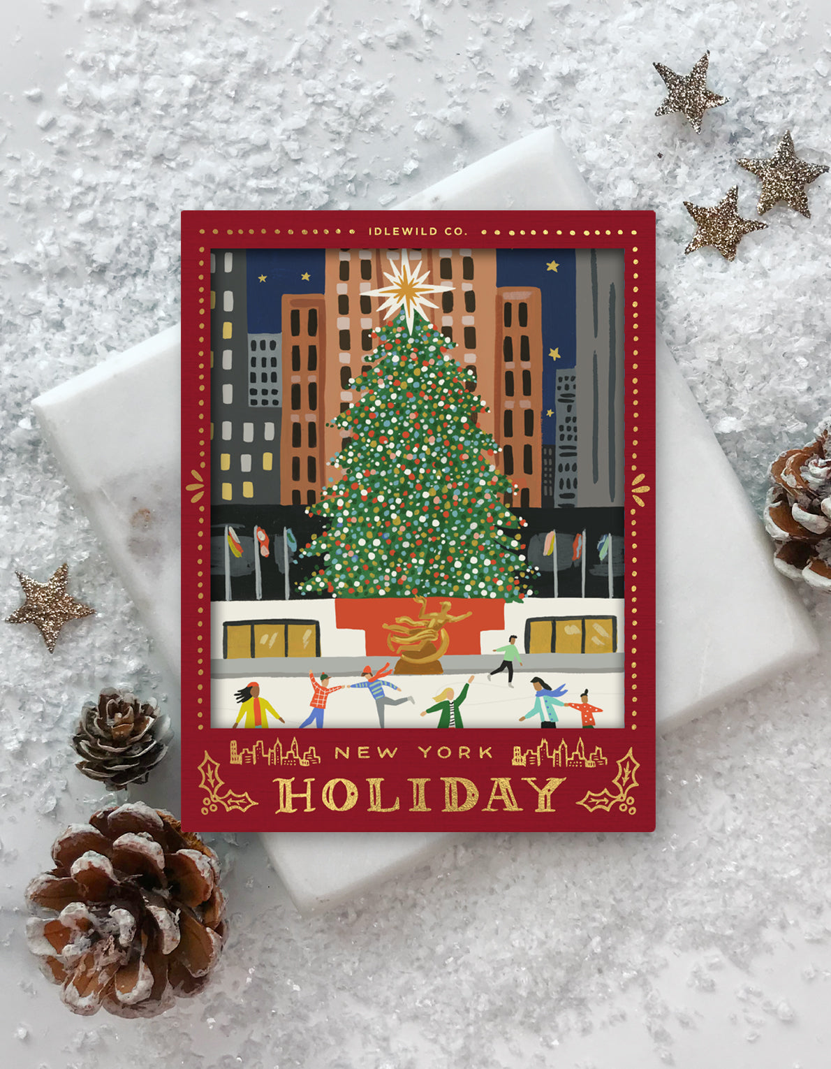 NYC Holiday Greeting Card Collection | Gift Boxed Set of 10