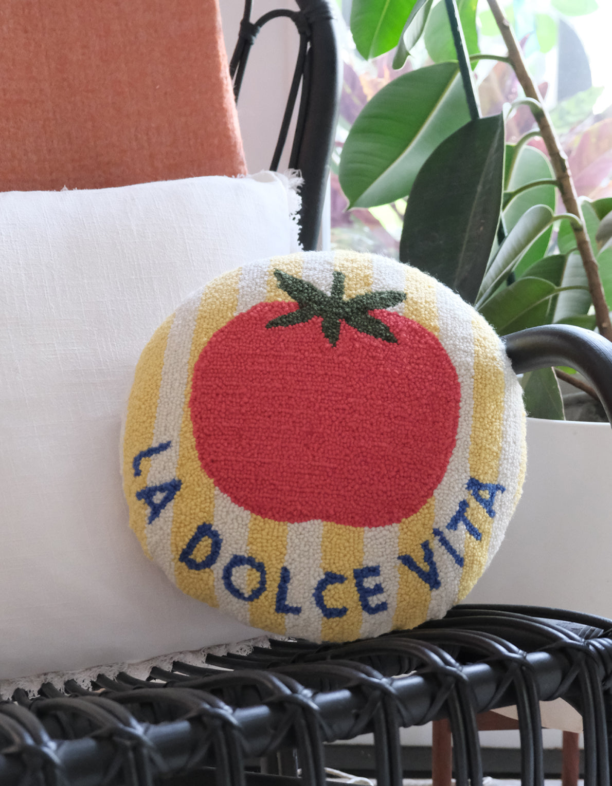 Throw Pillow | Tomato