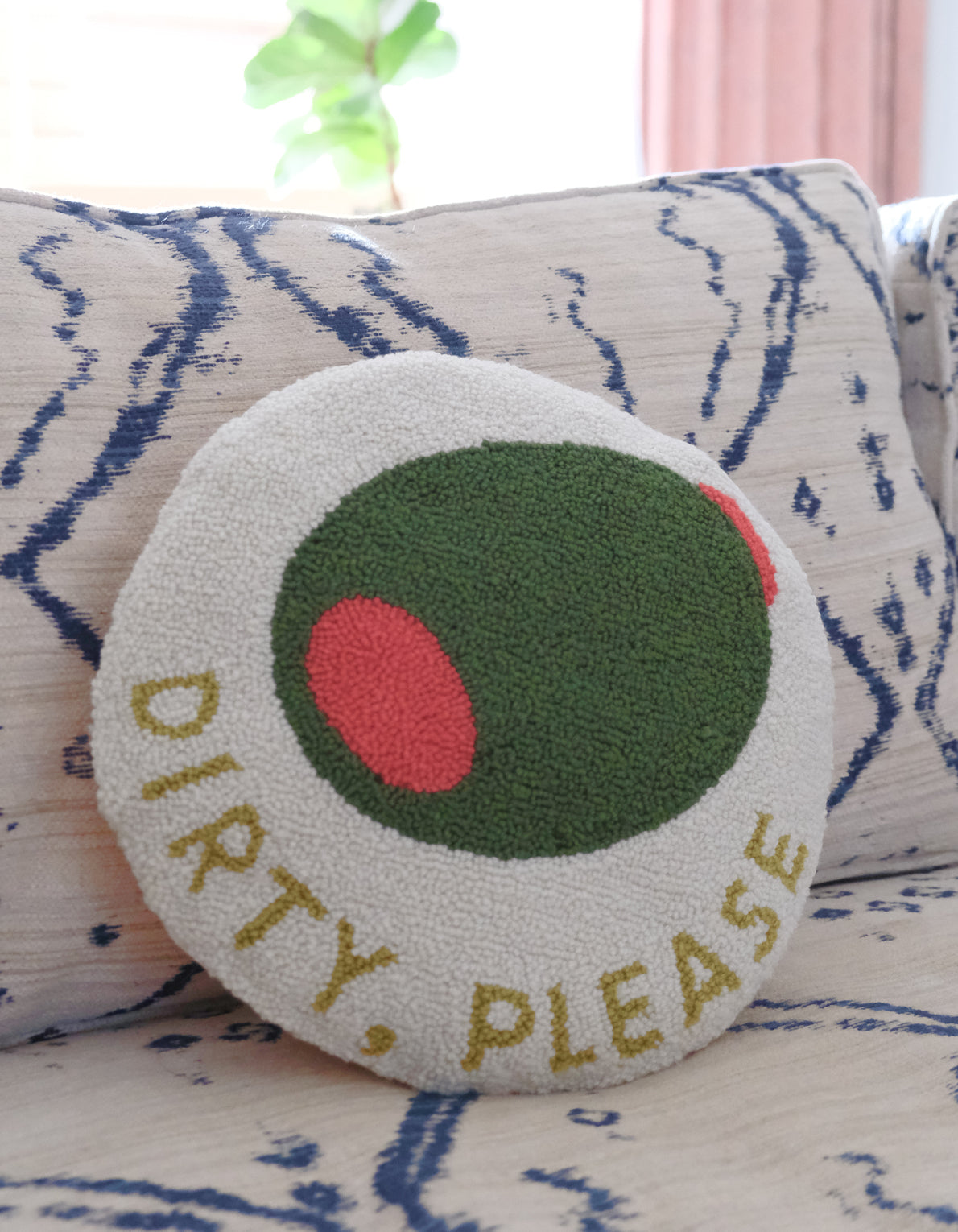 Throw Pillow | Olive