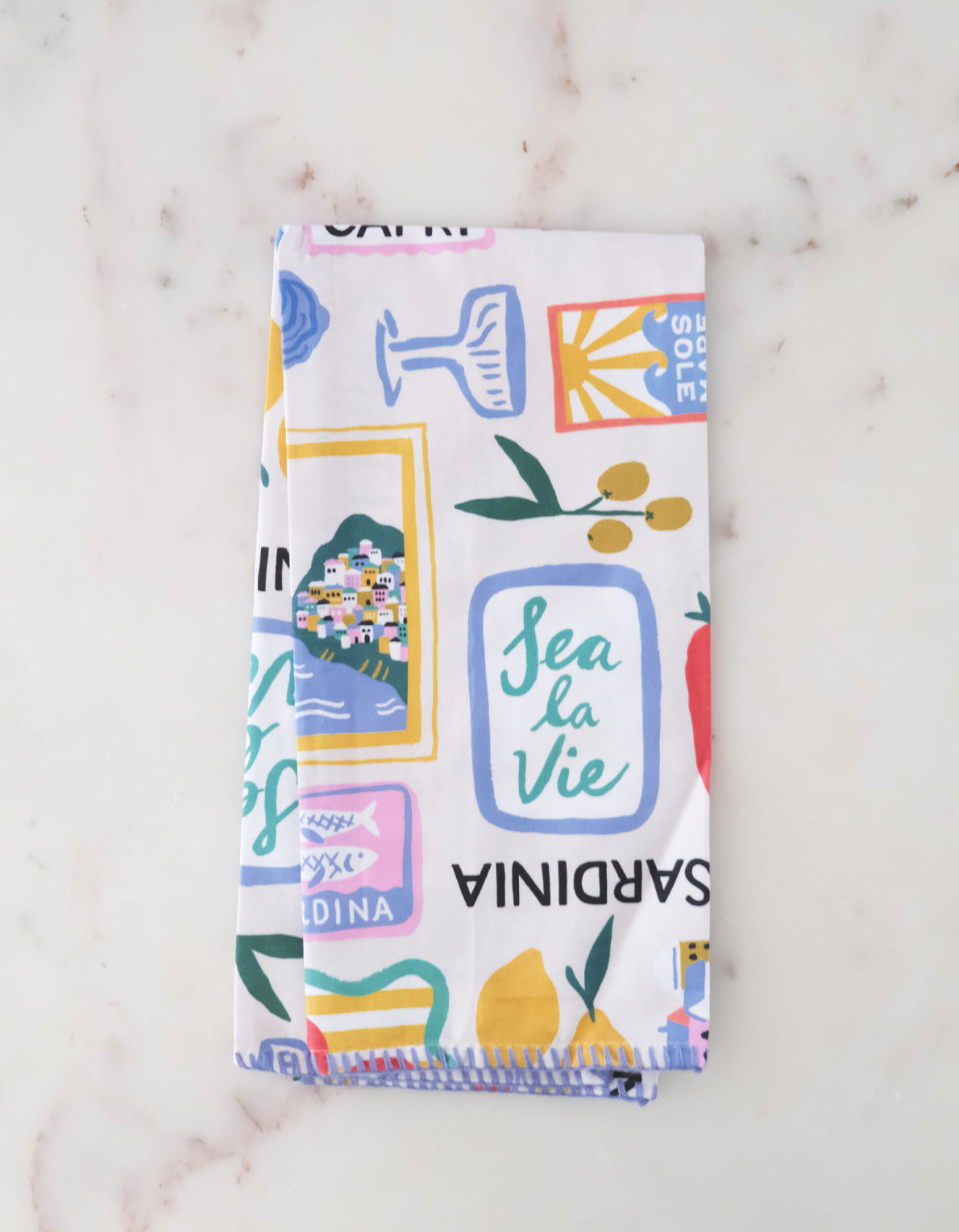 Cotton Tea Towel | Al Fresco