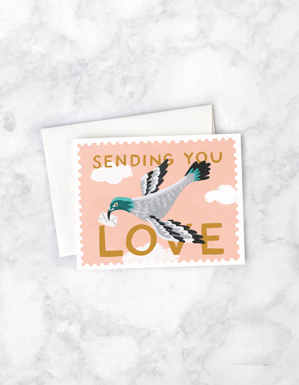 Love Greeting Card | Carrier Pigeon