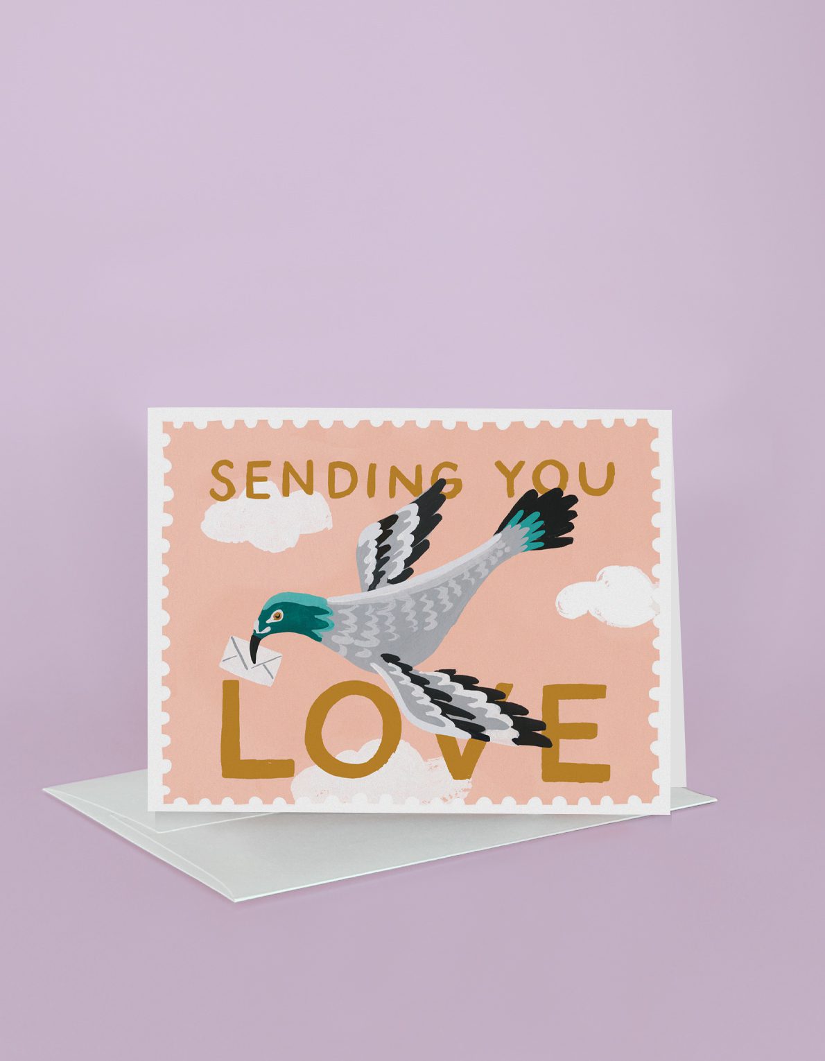 Love Greeting Card | Carrier Pigeon