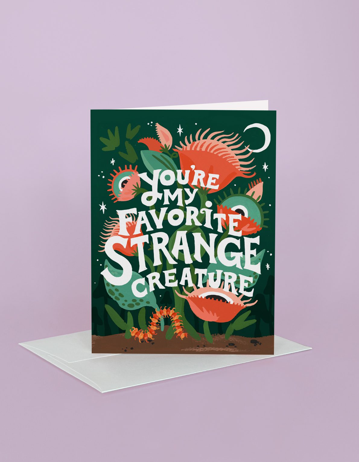Love Greeting Card | Strange Creature