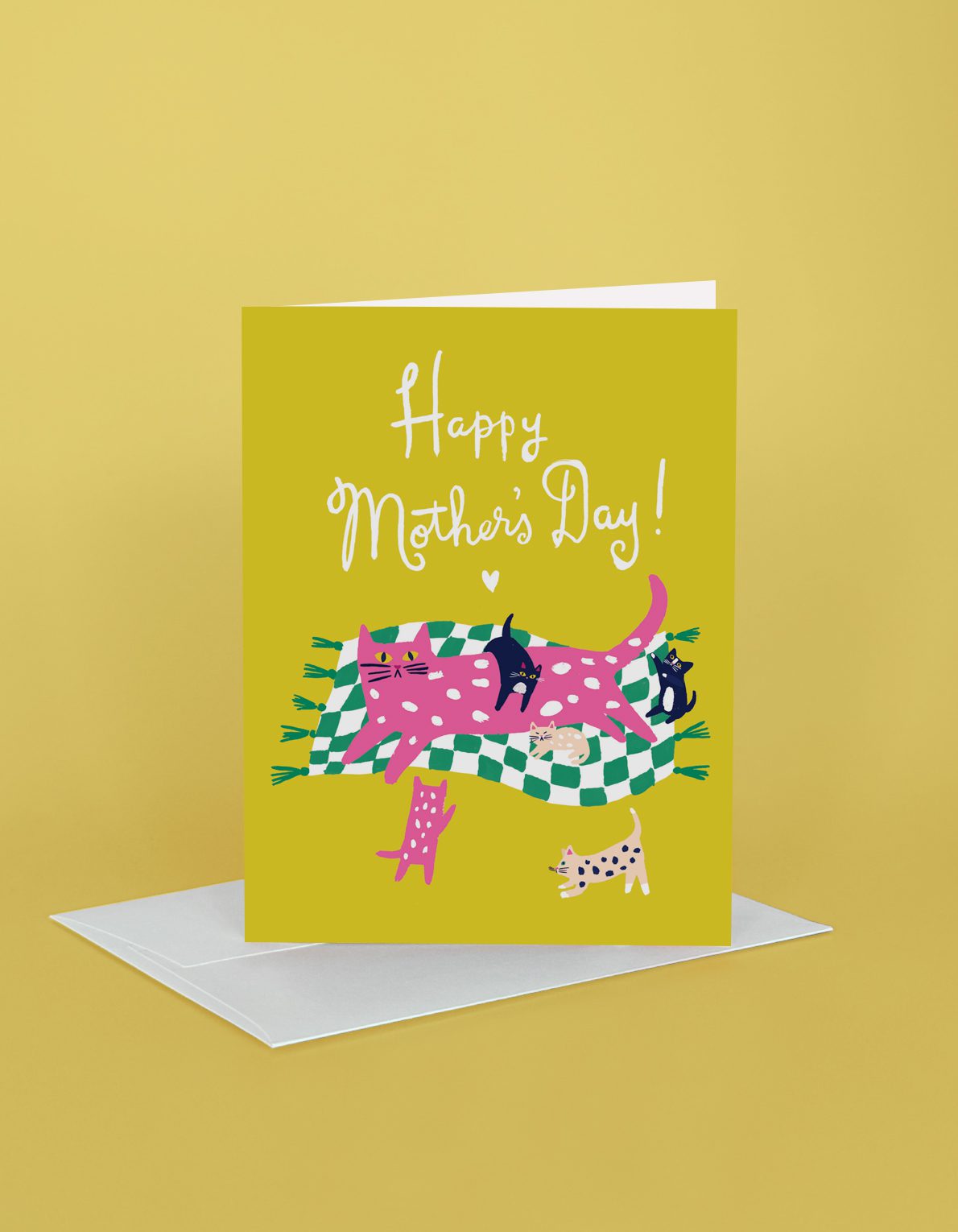 Mother's Day Greeting Card | Kitty Mama