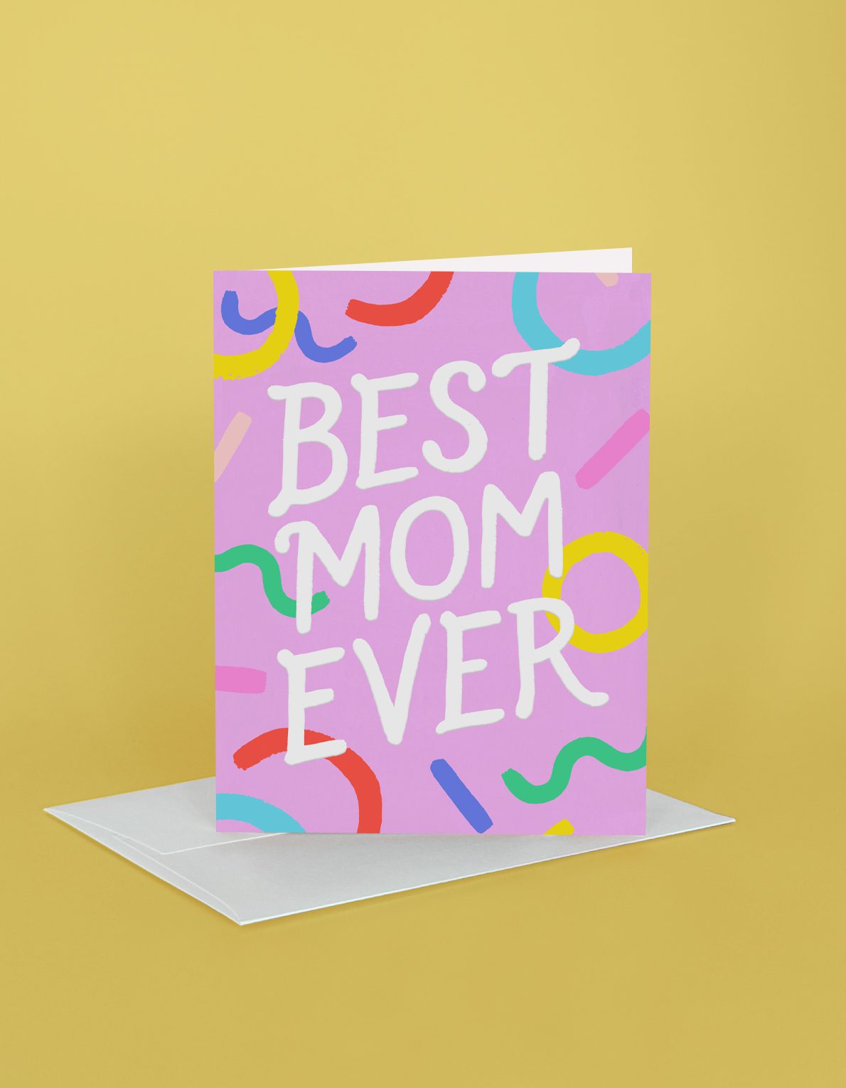Mother's Day Greeting Card | Mom Squiggles