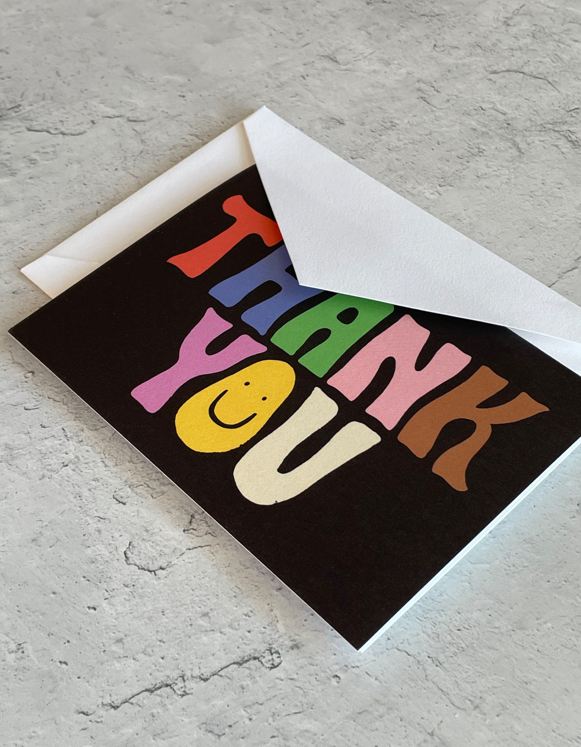 Note Cards, Boxed Set of 12 | Groovy Thank You