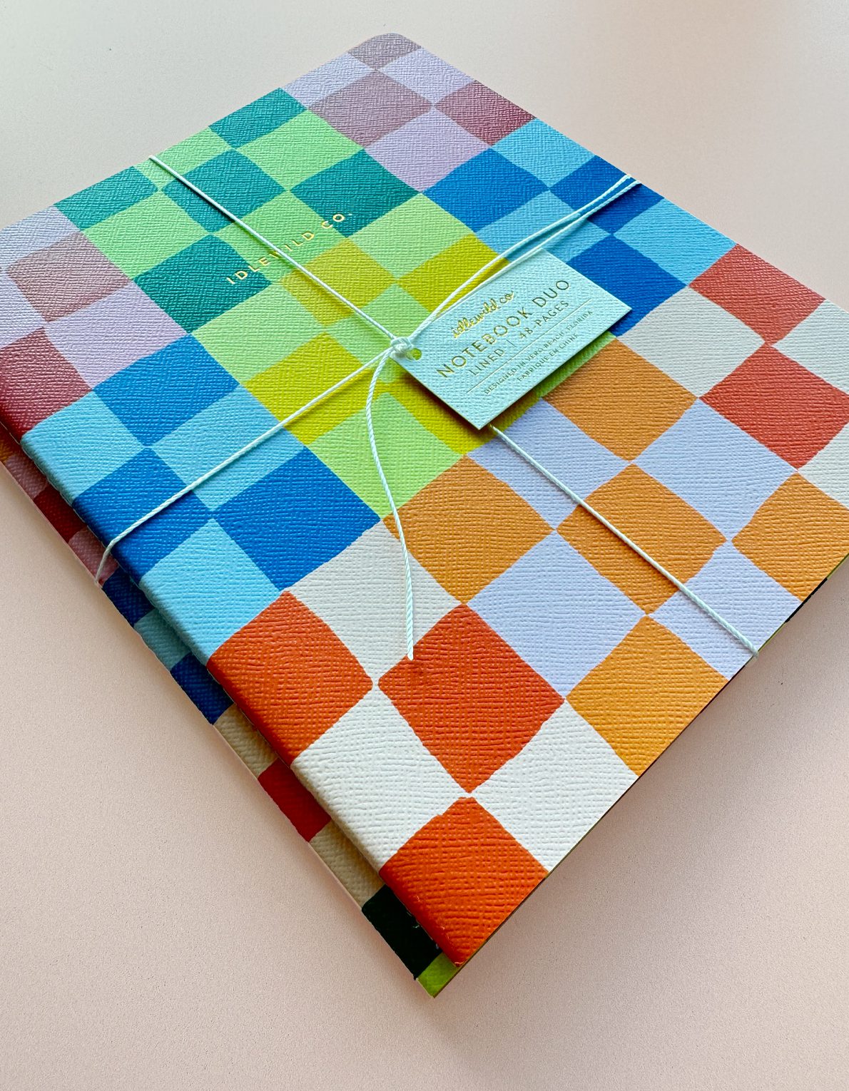 Notebook Duo | Rainbow Check