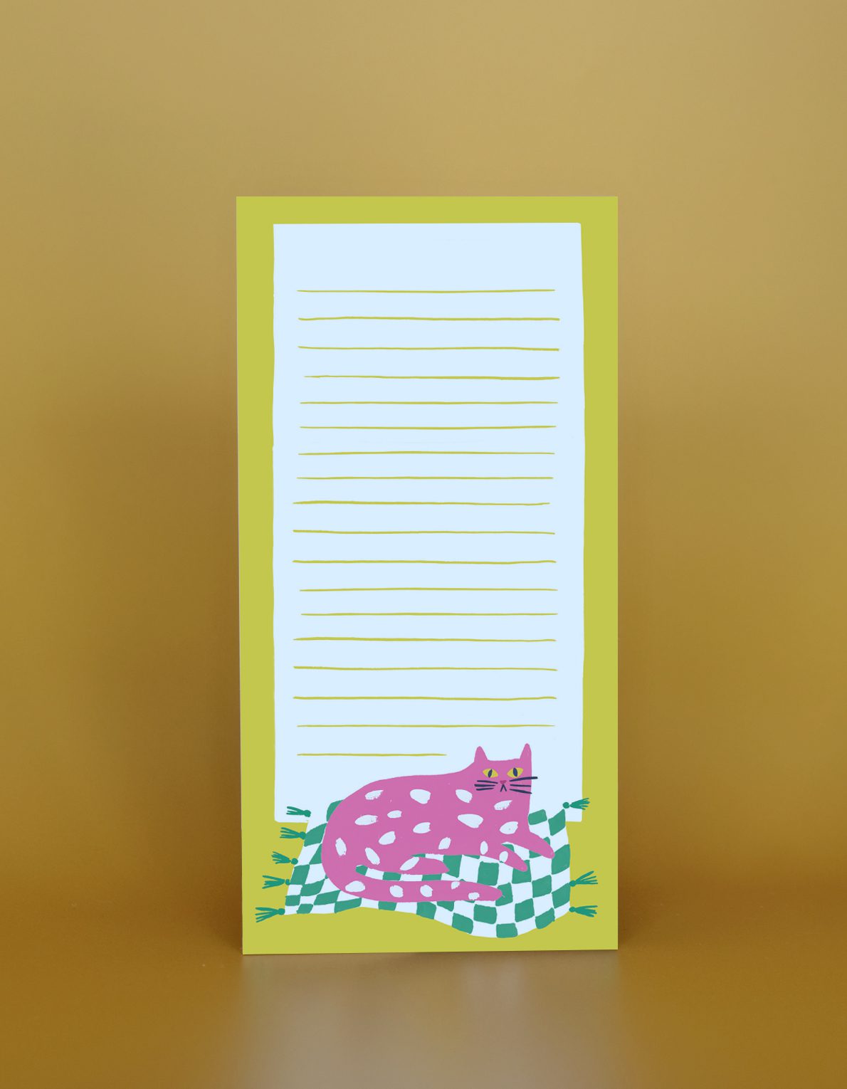 Magnetic Market List Pad | Spotted Kitty