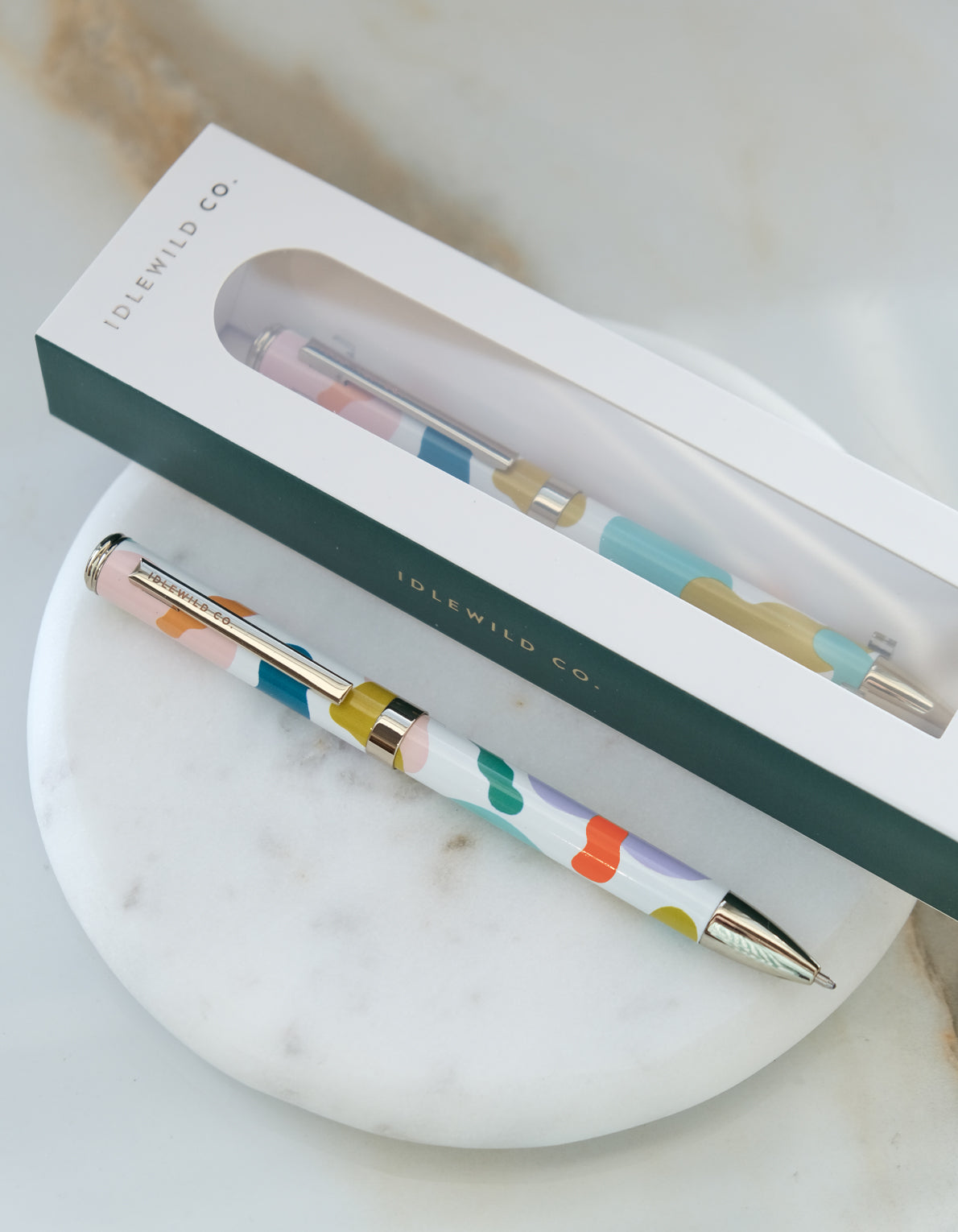 Luxe Pen, Ballpoint | Colorful Blobs