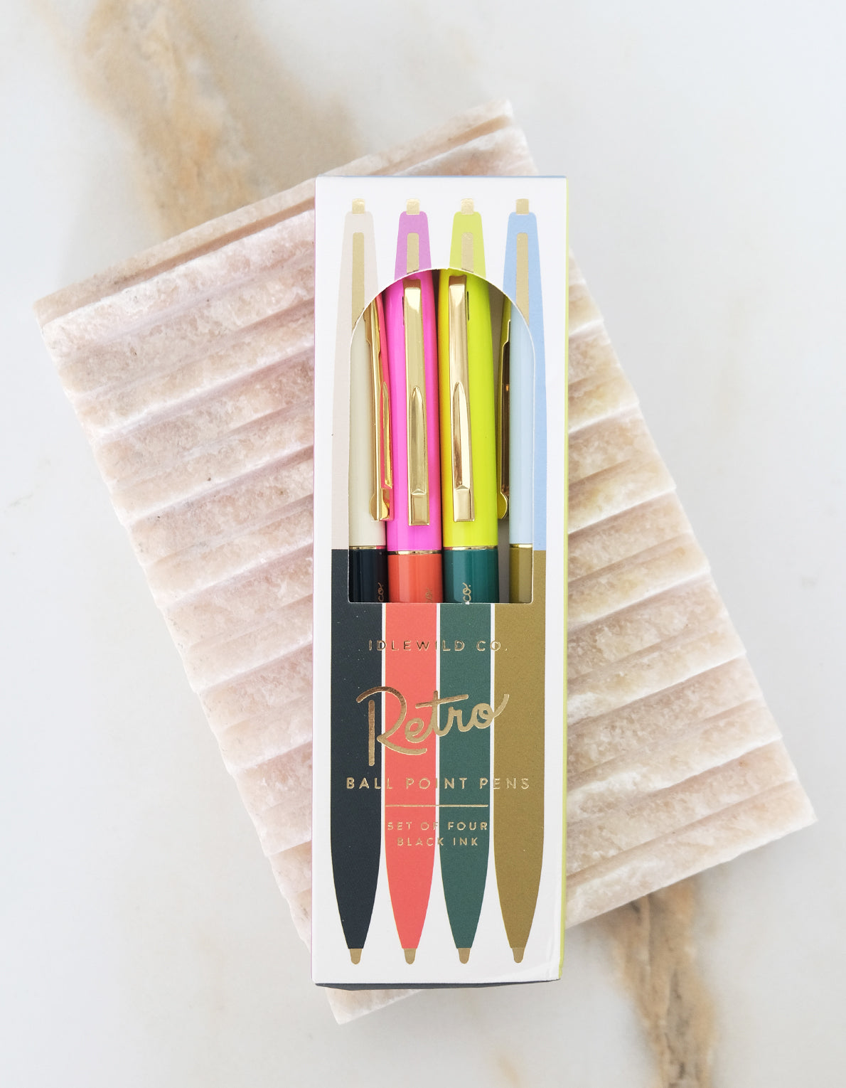 Retro Pen Set | Bright Mix