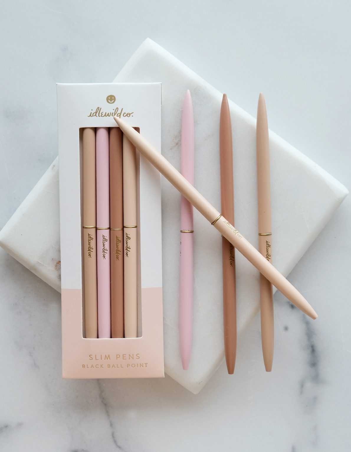 Slim Pens Set | Nude Blush