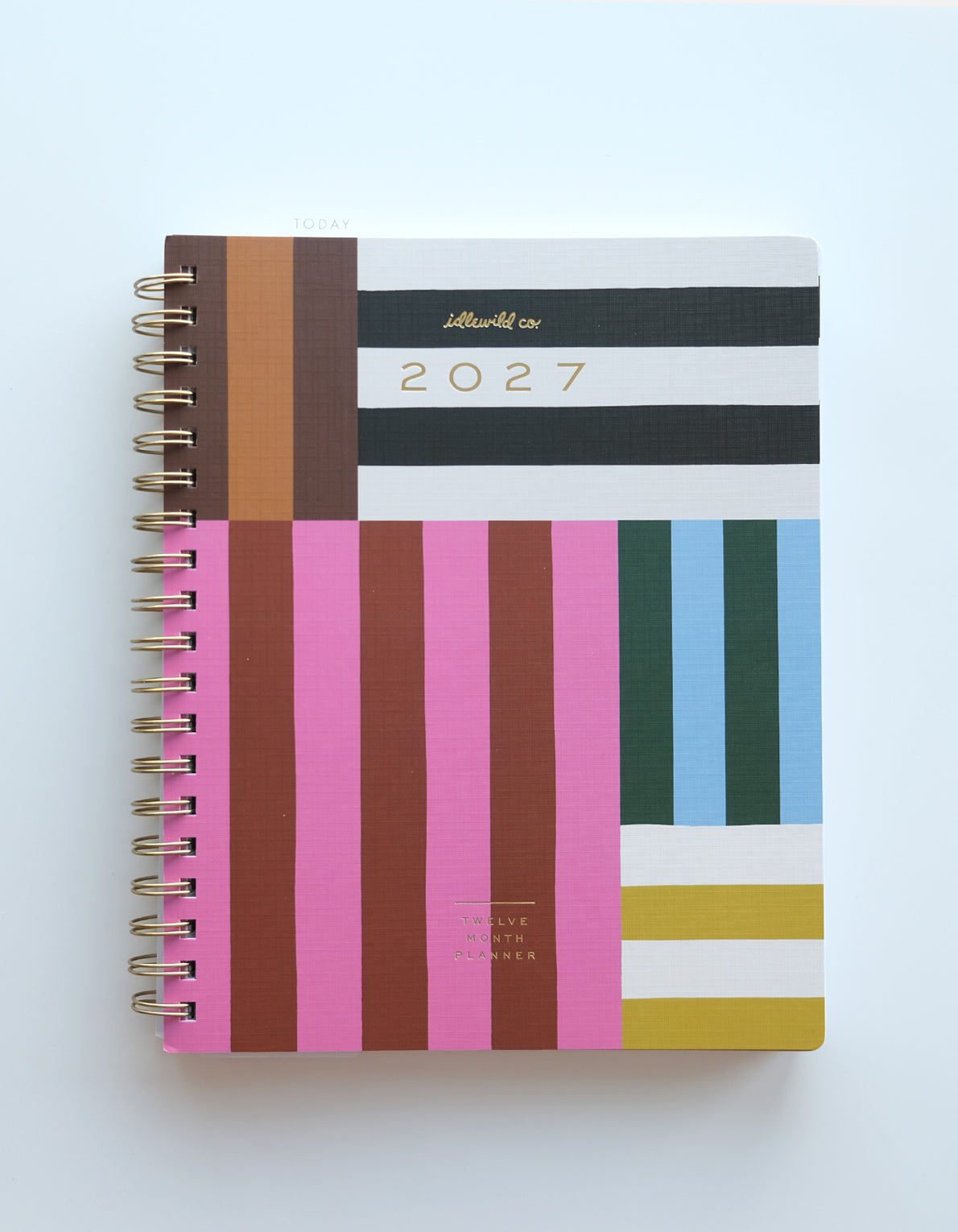 2027 Large Format Planner | Cabana Stripe
