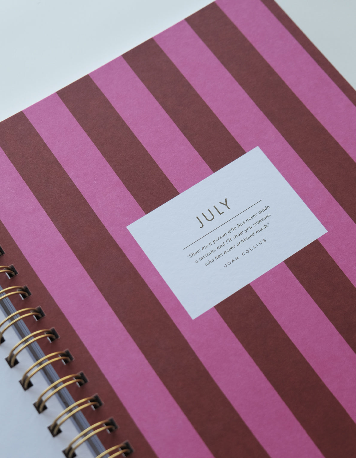 2027 Large Format Planner | Cabana Stripe
