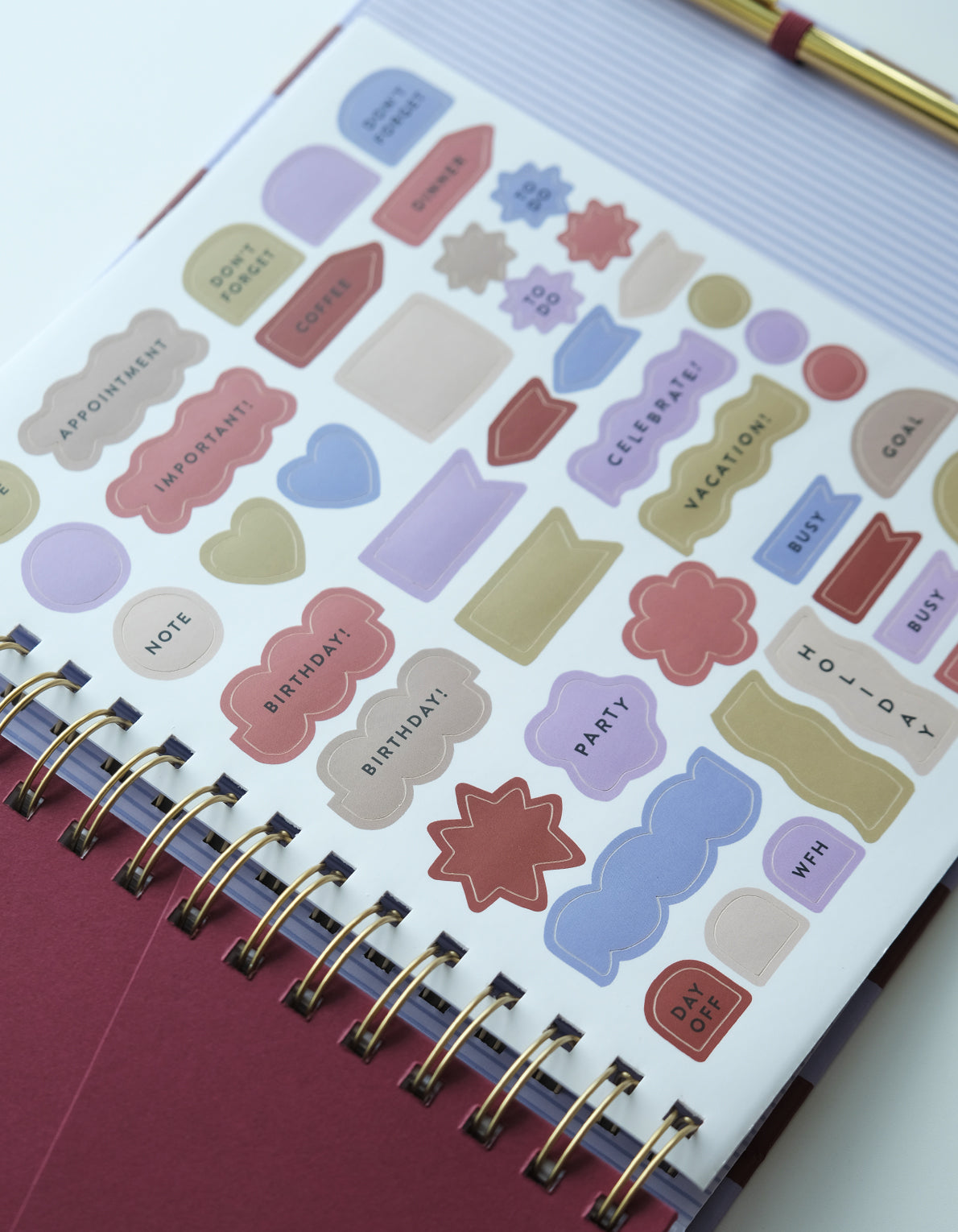 2027 Binder Planner | Periwinkle Checks