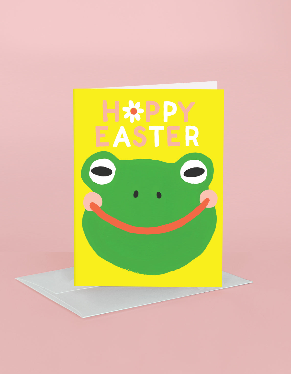Easter Greeting Card | Hoppy Easter Frog