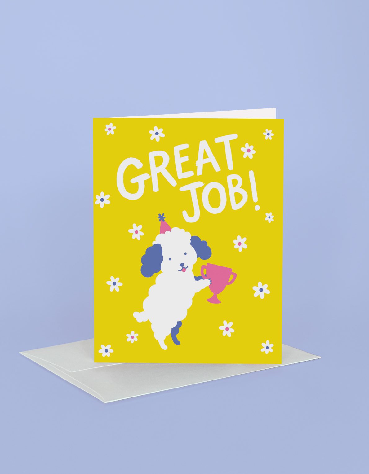 Congratulations Greeting Card | Great Job Dog