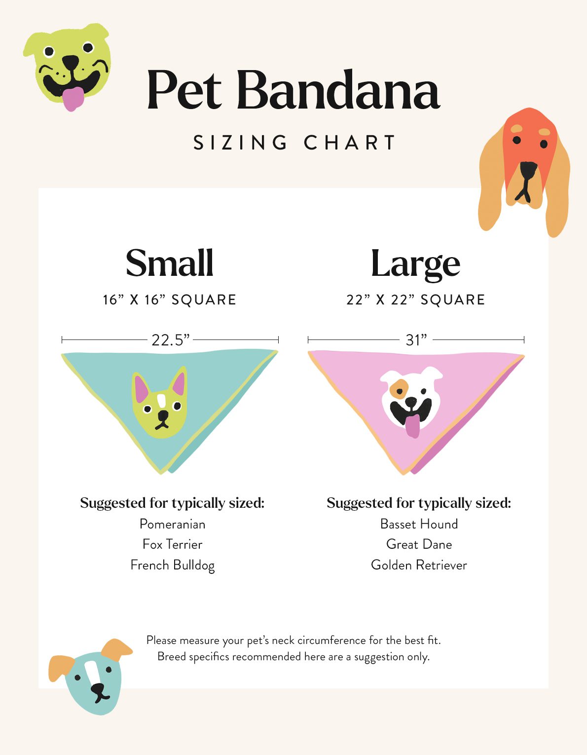 Pet Bandana | Olive Checks