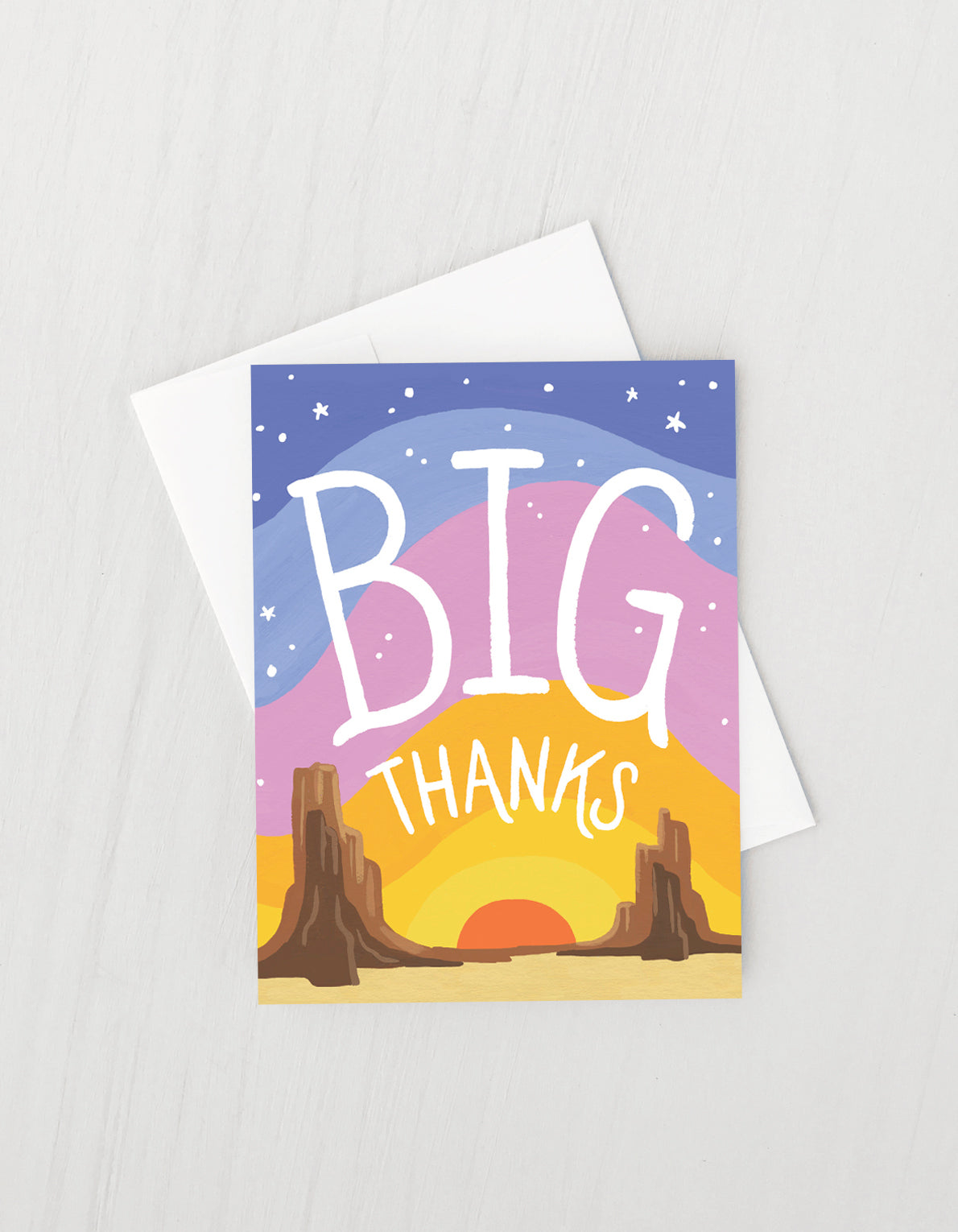 Thank You Greeting Card | Big Thanks