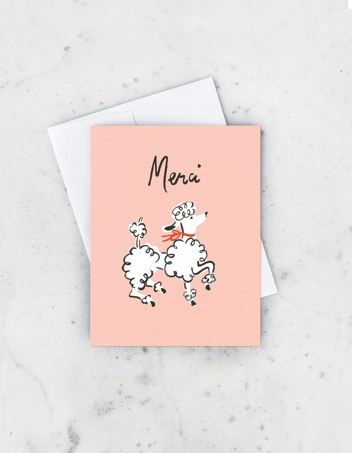 Thank You Greeting Card | Merci!