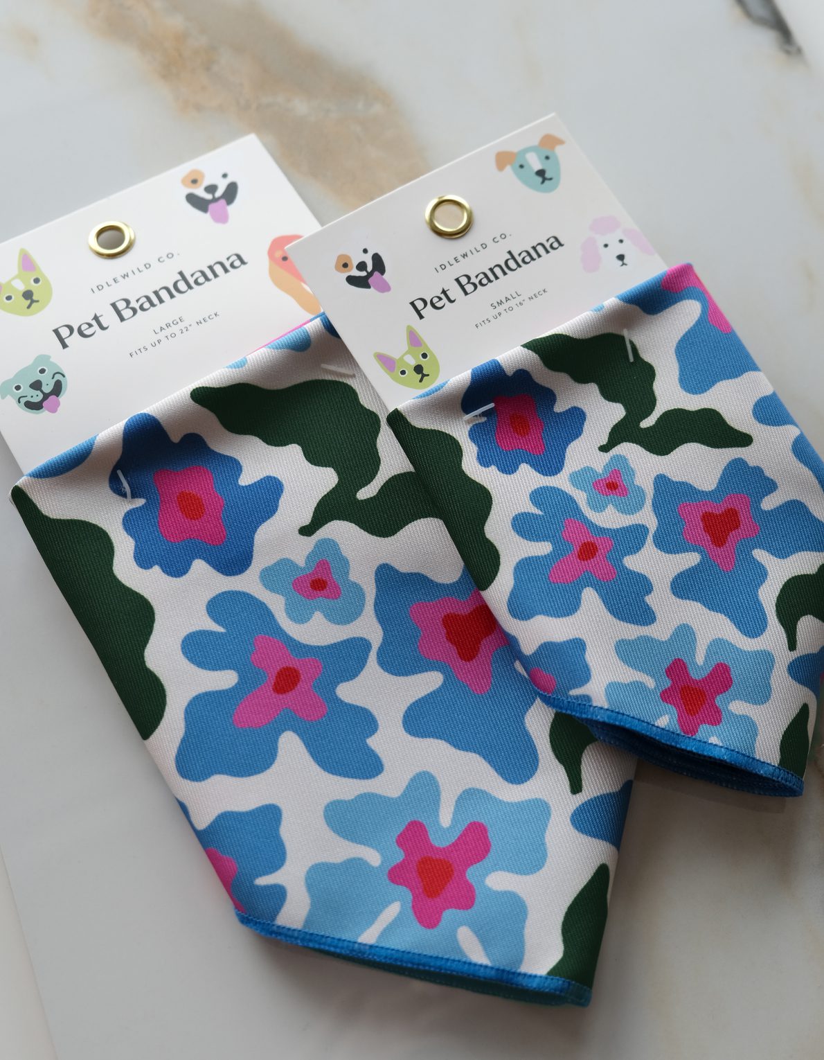 Pet Bandana | Trippy Daisies