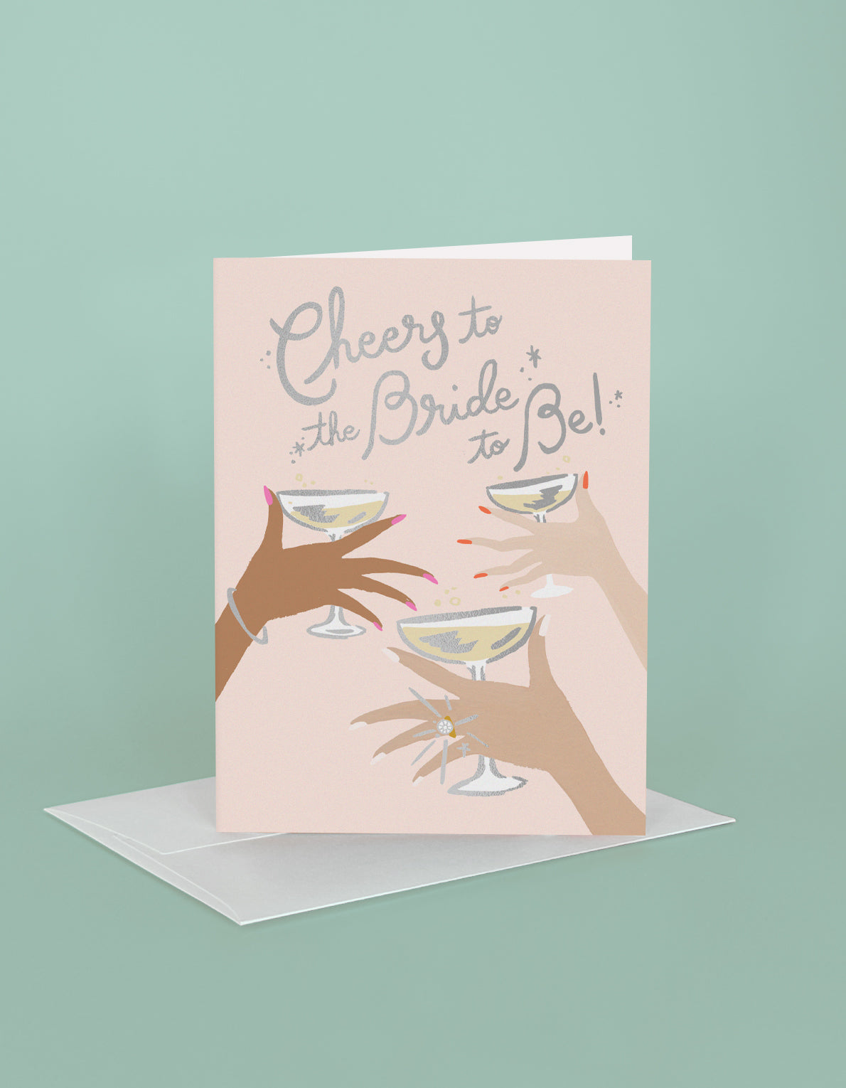 Wedding Greeting Card | Cheers to the Bride