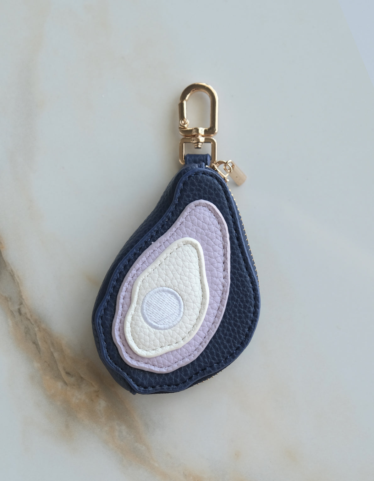 Coin Pouch Bag Charm | Oyster