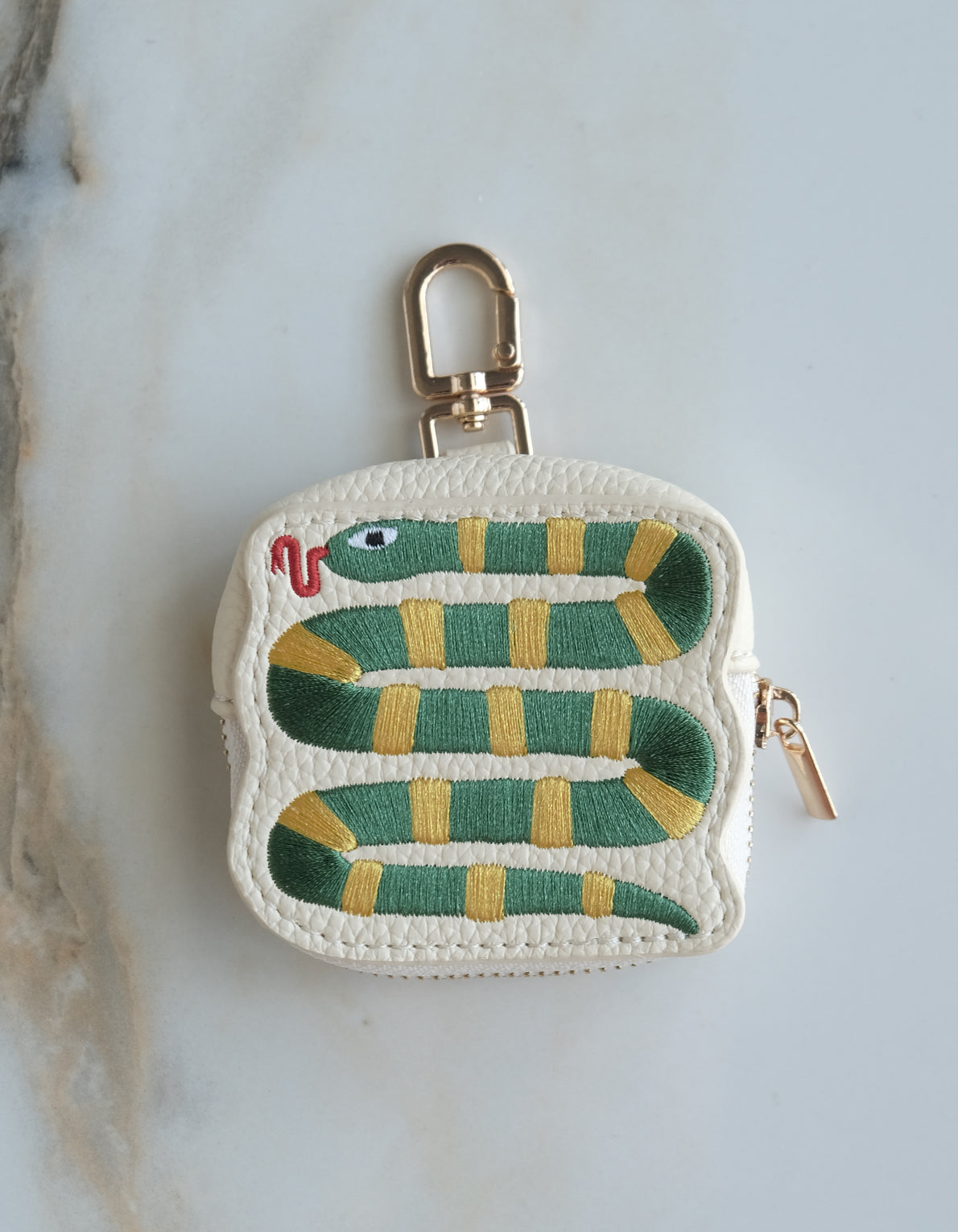 Coin Pouch Bag Charm | Snake
