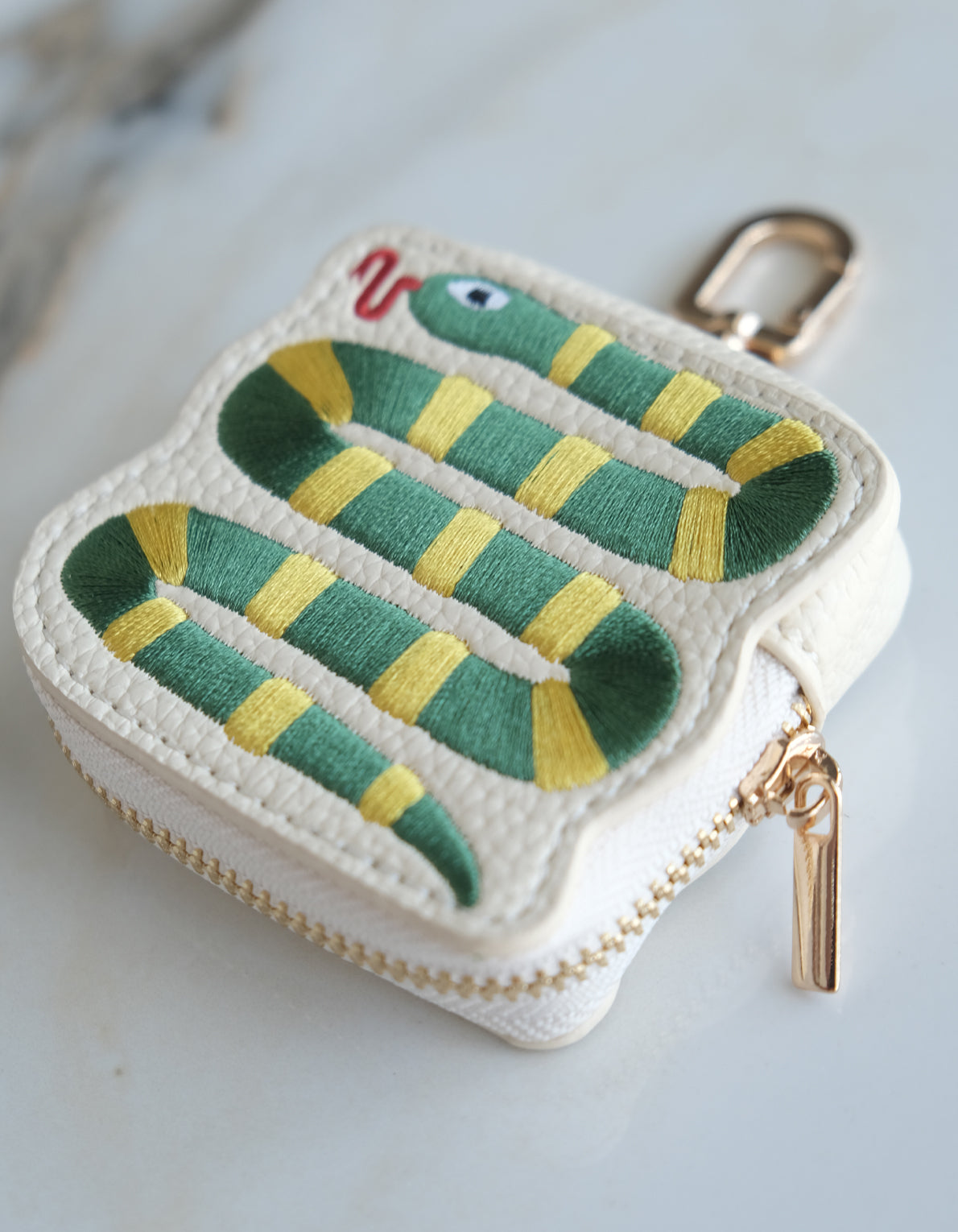 Coin Pouch Bag Charm | Snake