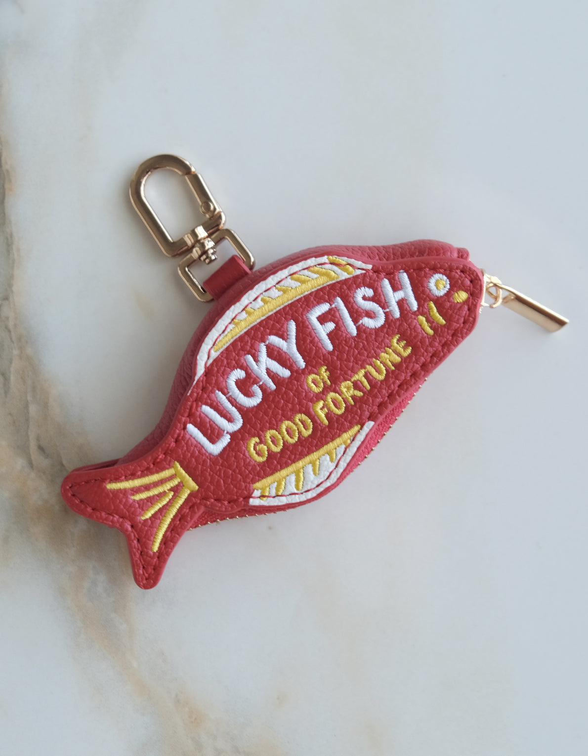 Coin Pouch Bag Charm | Fortune Fish