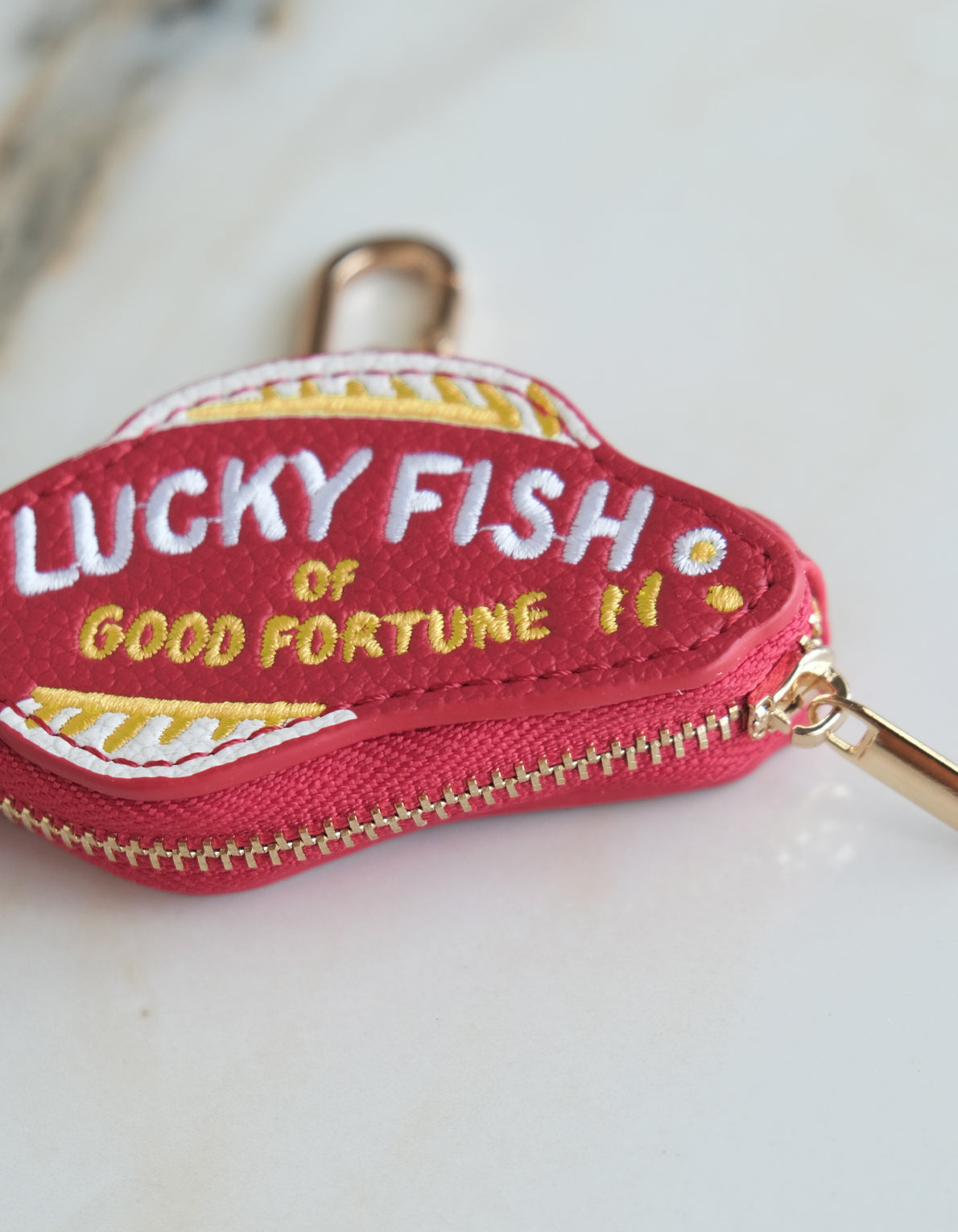 Coin Pouch Bag Charm | Fortune Fish