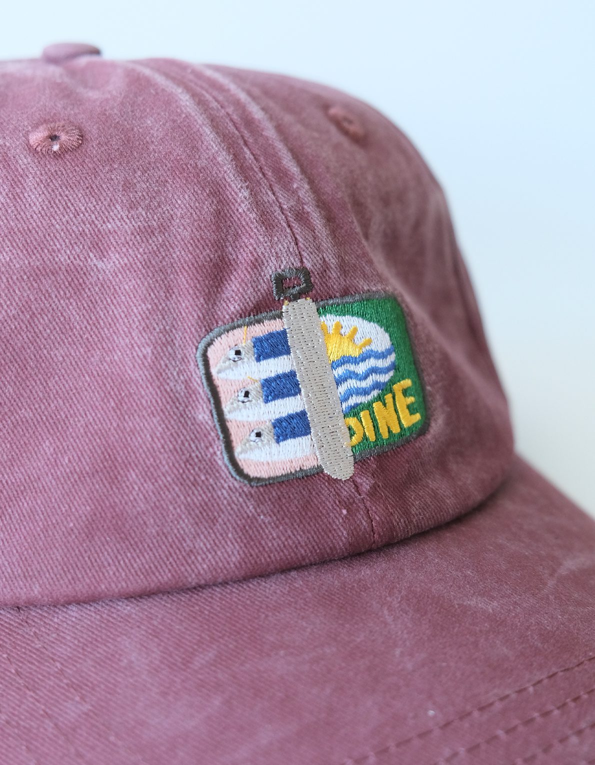 Embroidered Hat | Tinned Fish